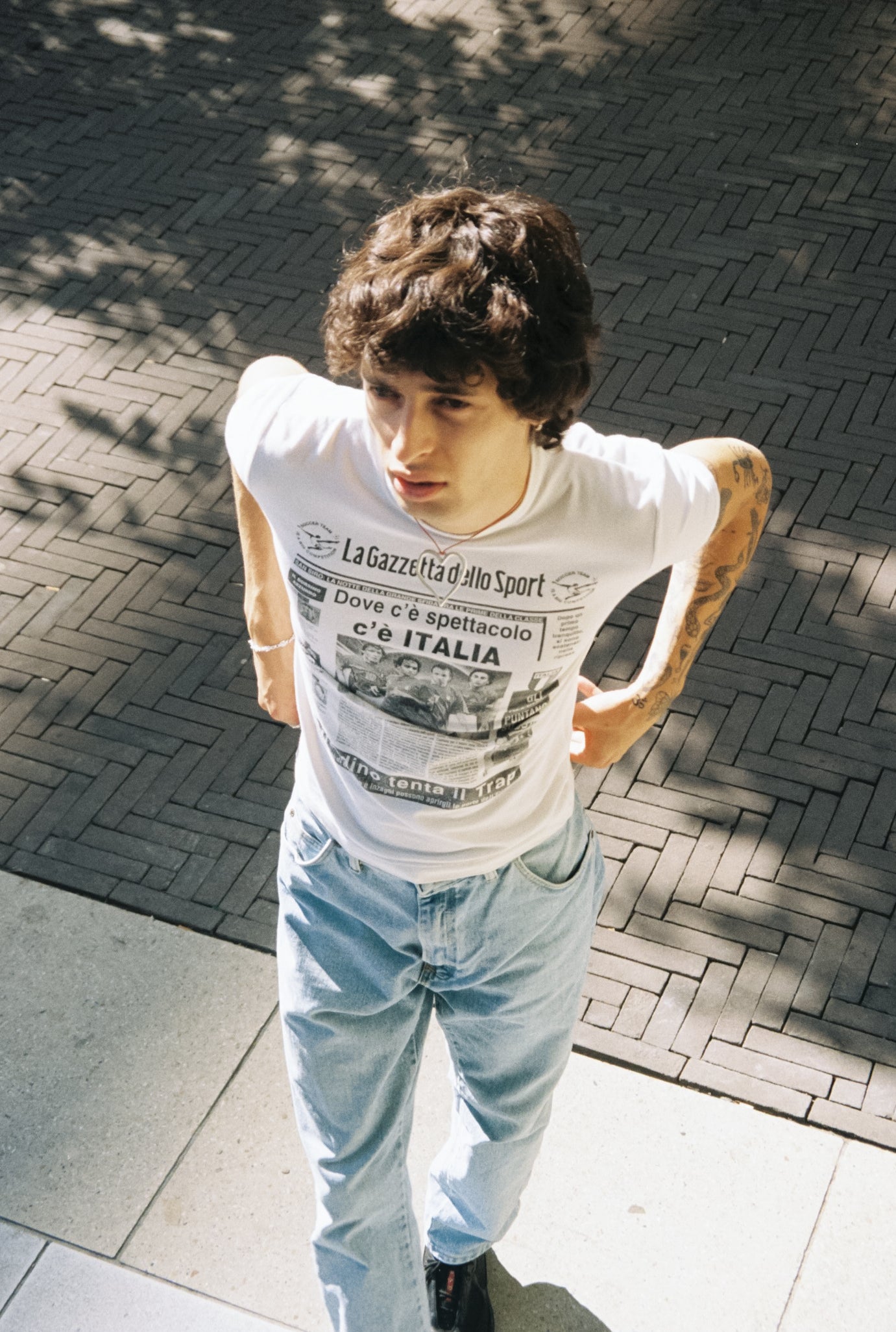 La Gazetta White T-shirt