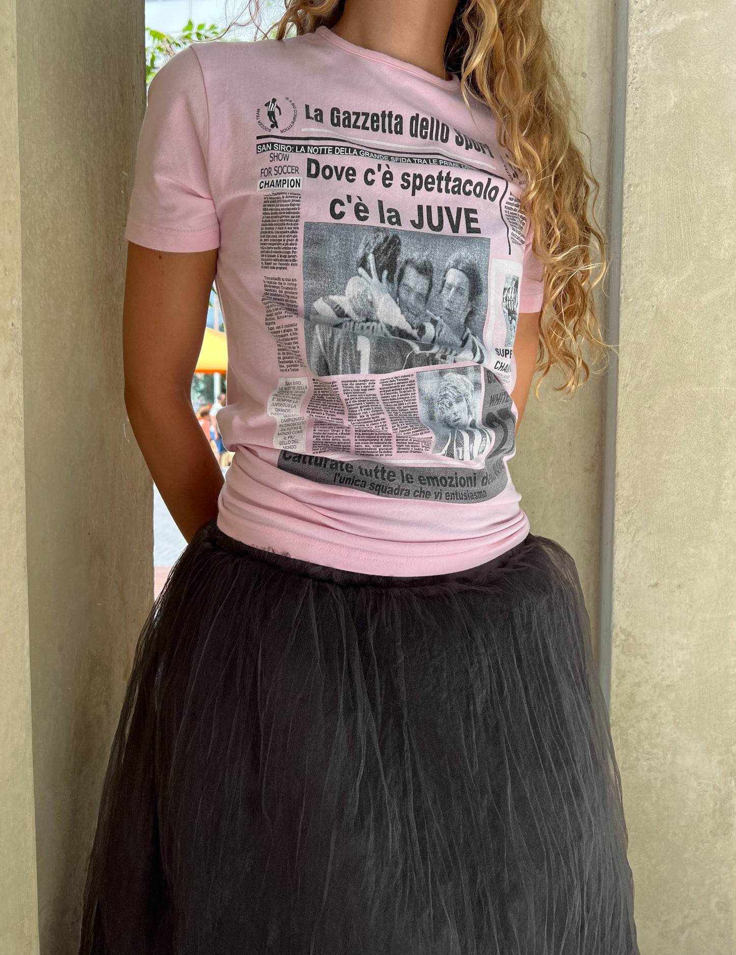 La Gazetta Pink T-shirt