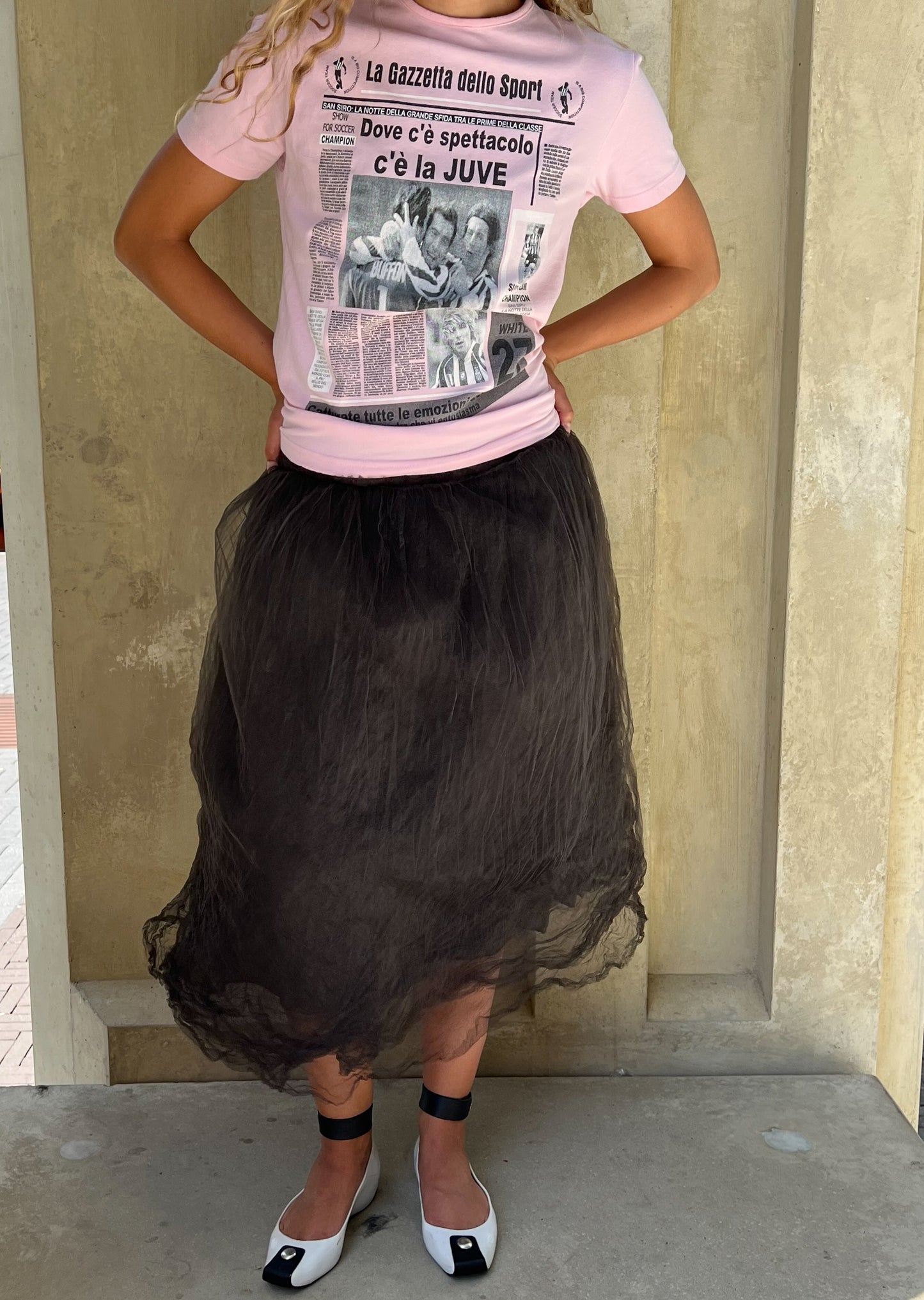 La Gazetta Pink T-shirt