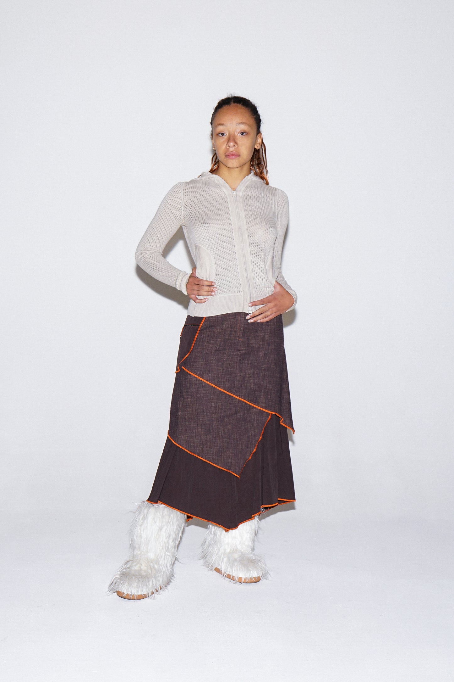 Layered Maxi Skirt