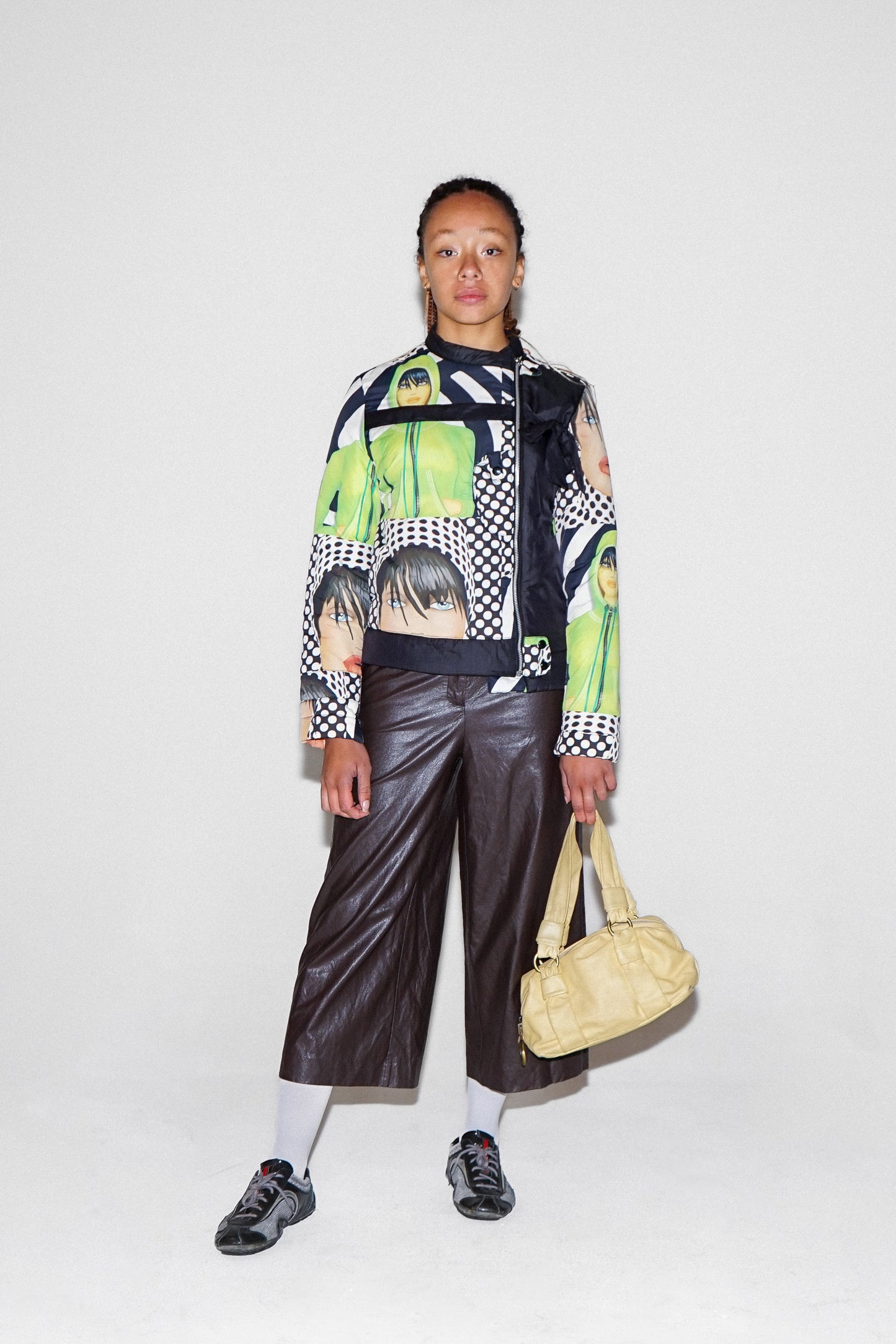 Printed Puffer Jacket