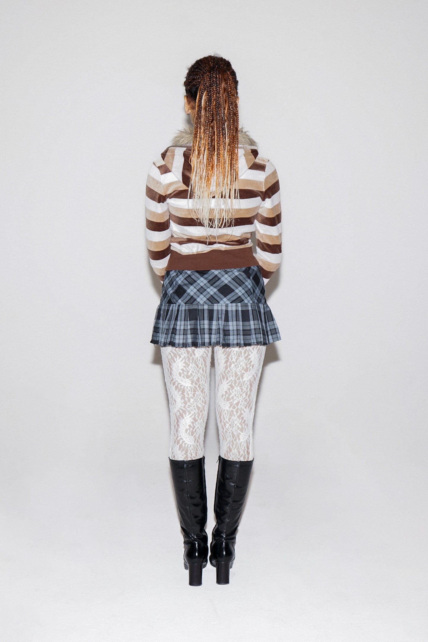 Plaid Mini Skirt