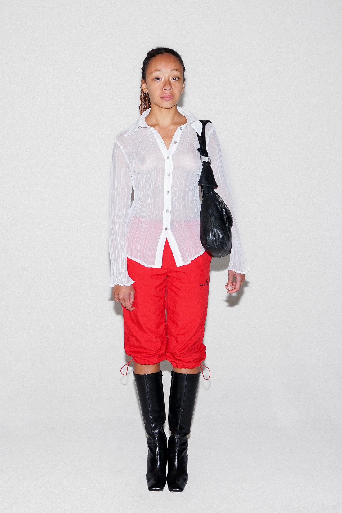 Plisse Blouse