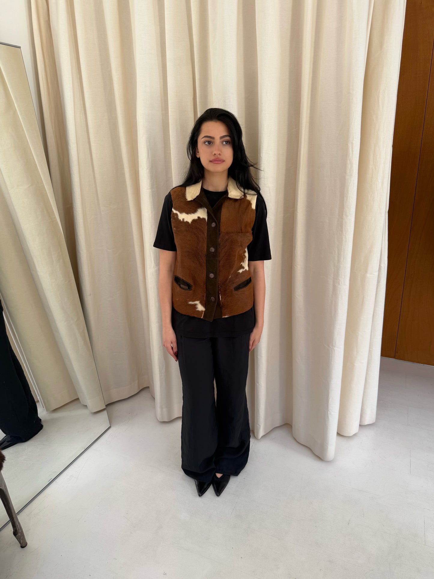 Cow Hair Vest