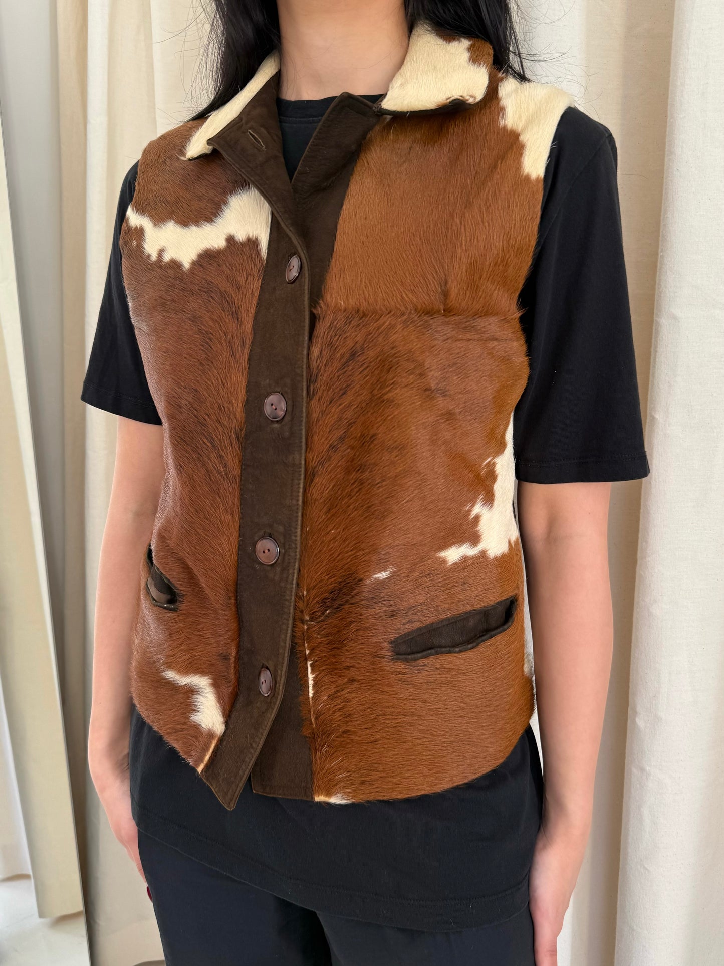 Cow Hair Vest
