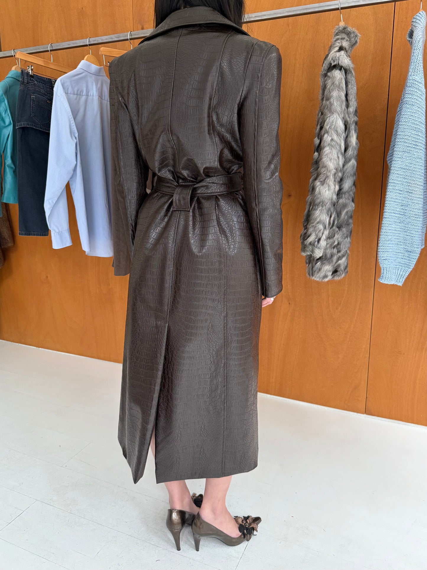 Leather Coat