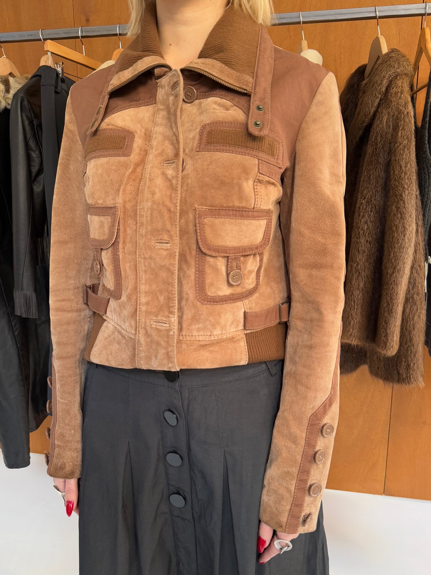 Suede Leather Jacket