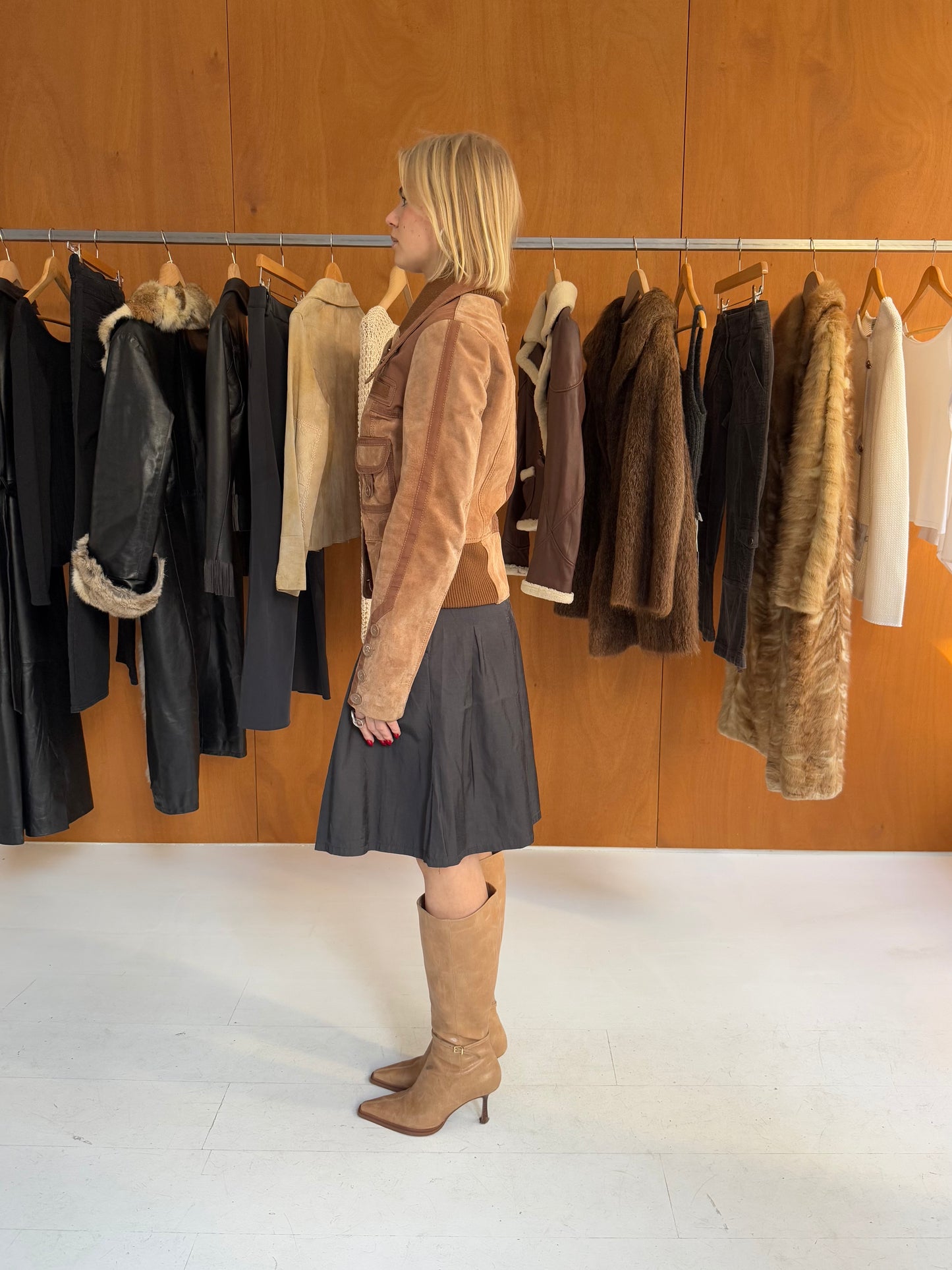 Suede Leather Jacket