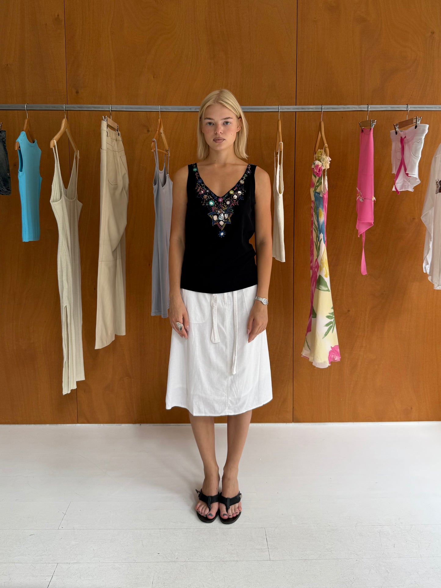 Embroidered Top