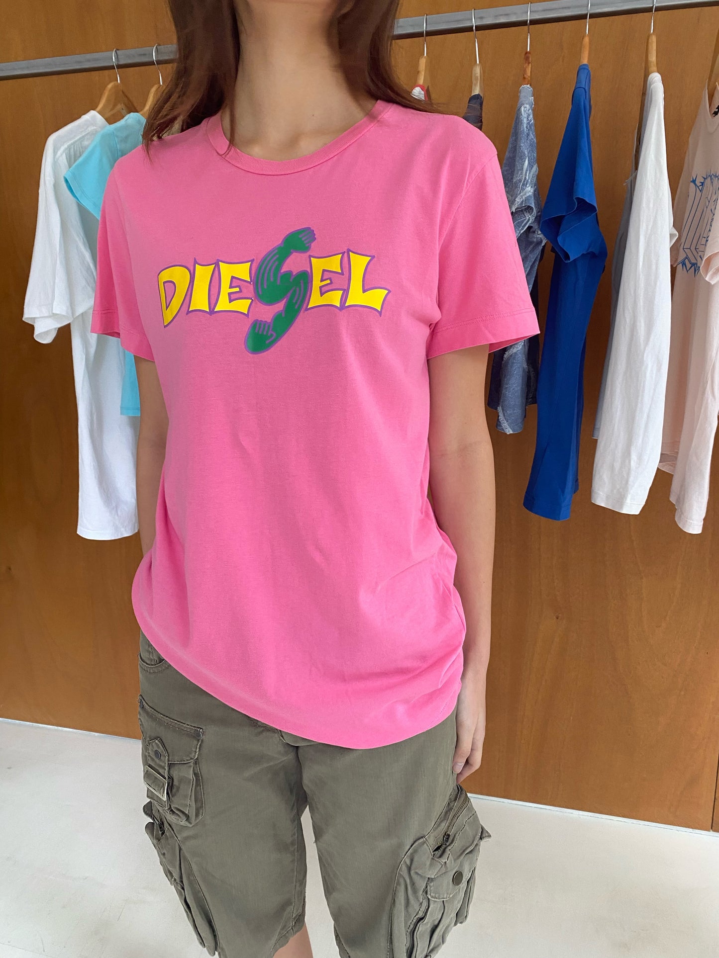 Diesel T-shirt Candy Pink
