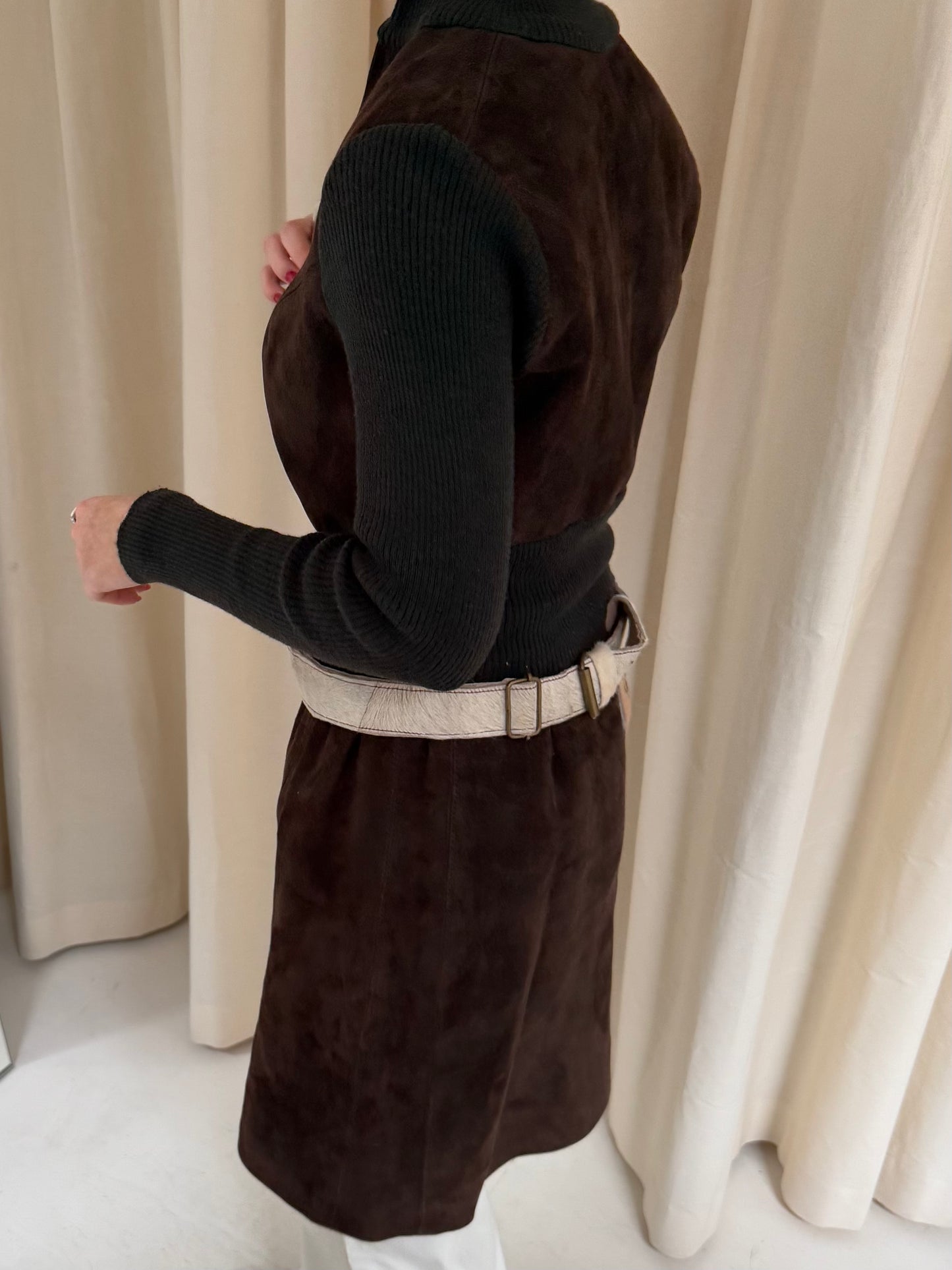 Suede Dress