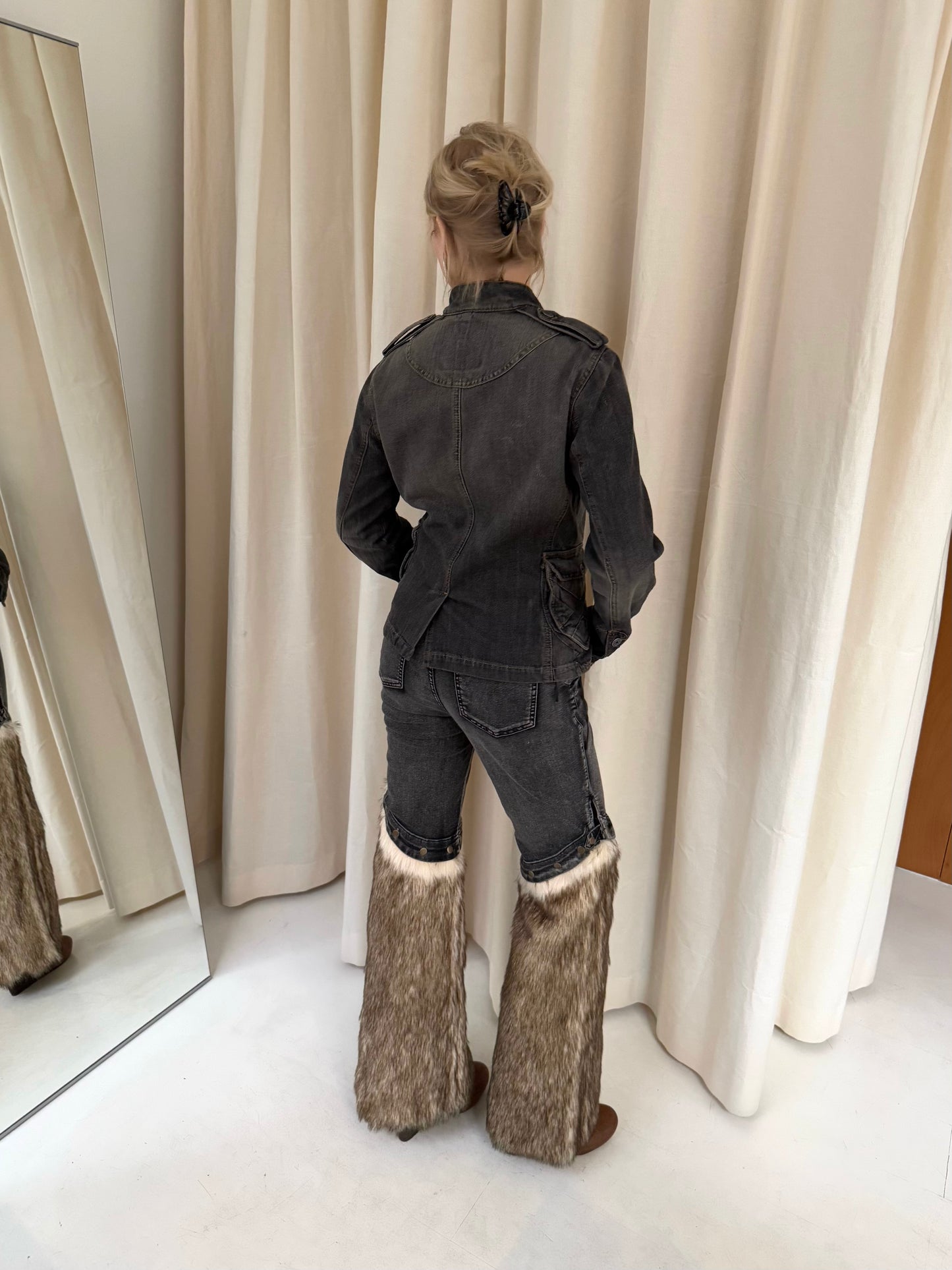 Fur Jeans