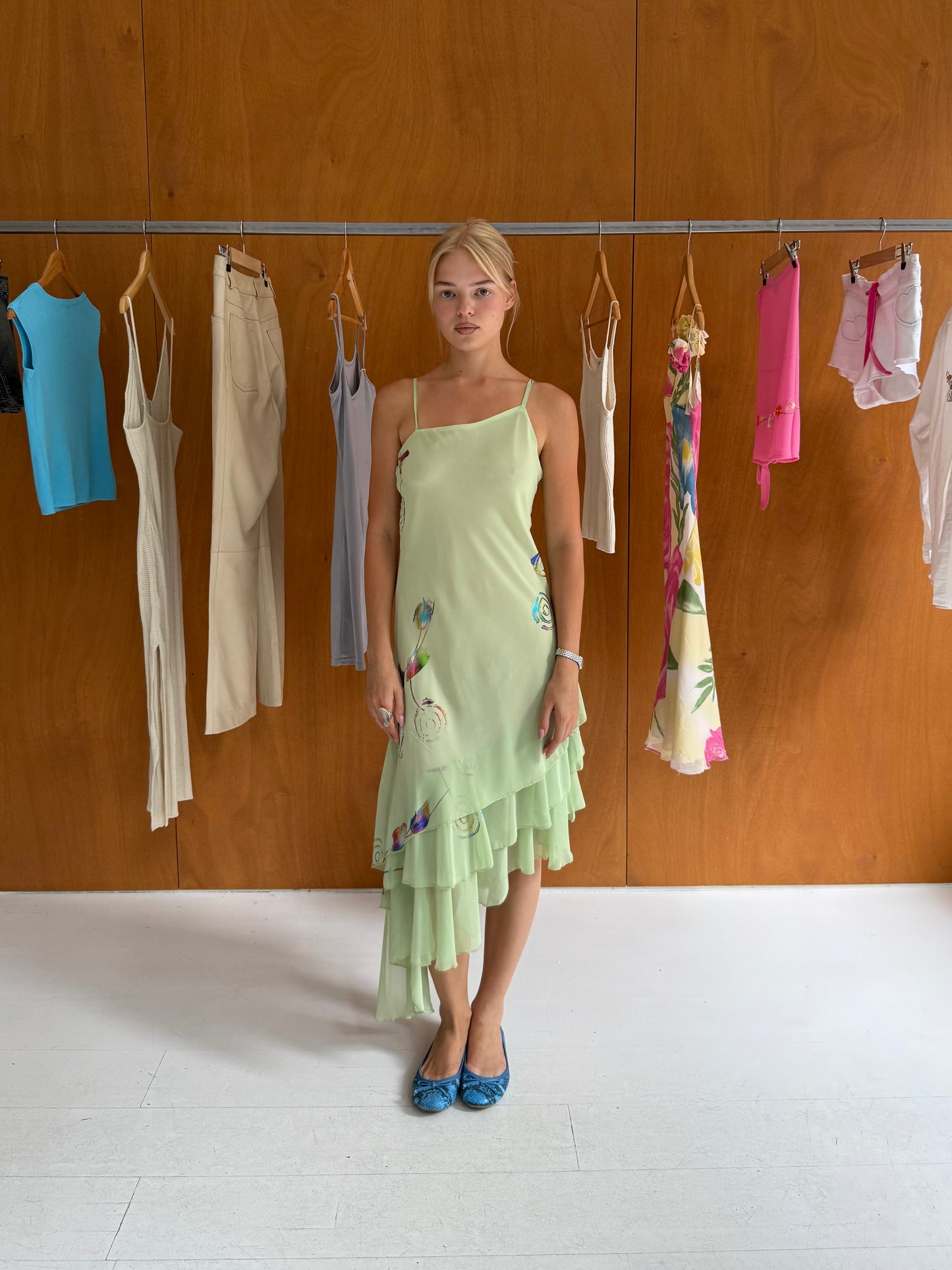 Ruffle Flower Dress