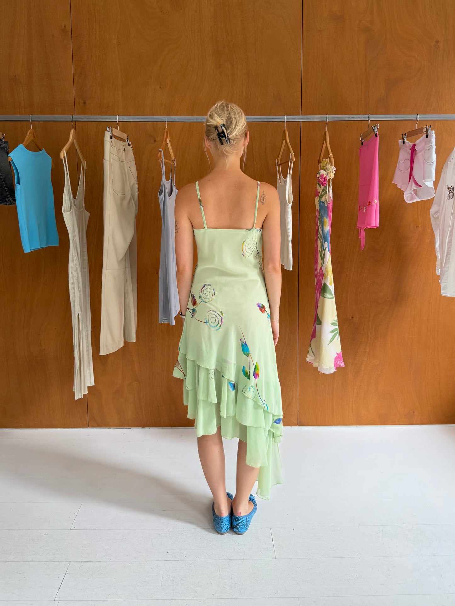 Ruffle Flower Dress