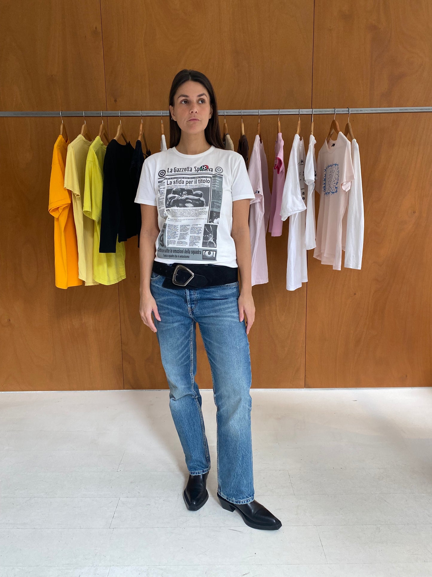 La Gazetta White T-shirt