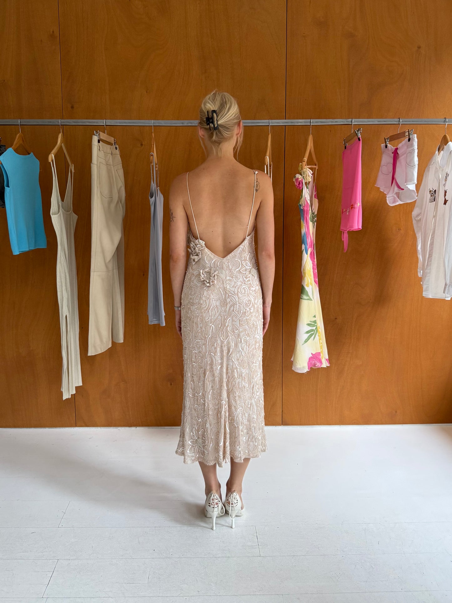 Sequin Evening Dress