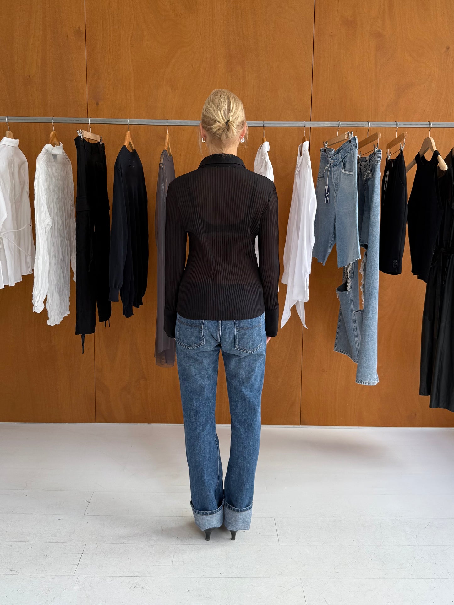 Pleated Blouse