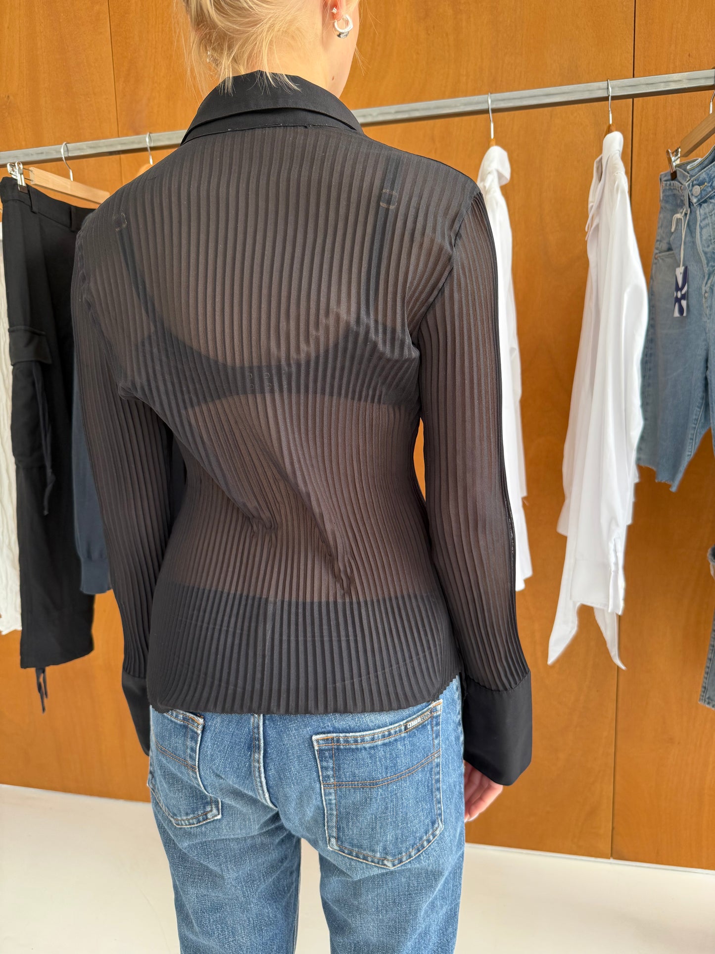 Pleated Blouse
