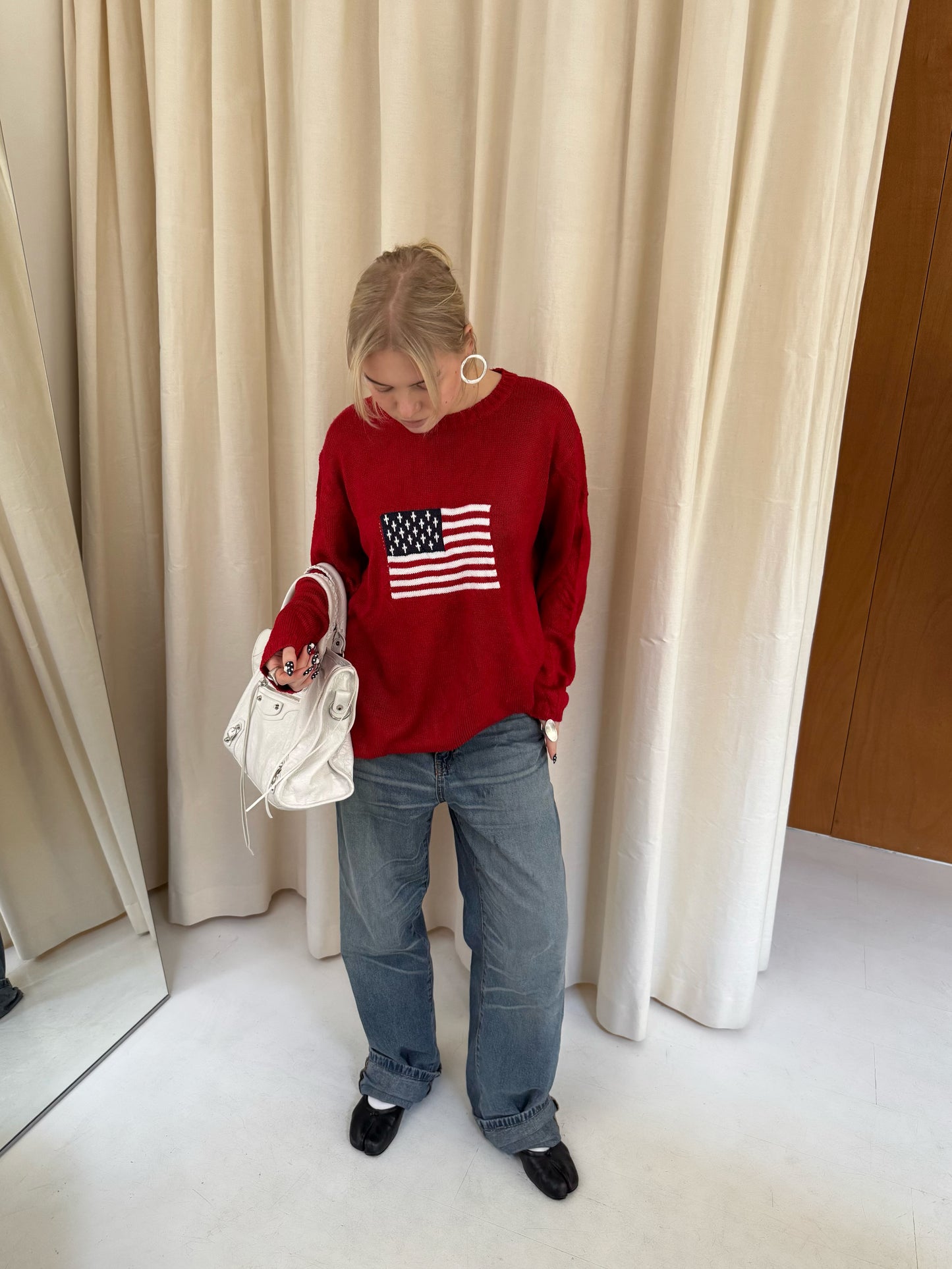 USA Knitted Sweater