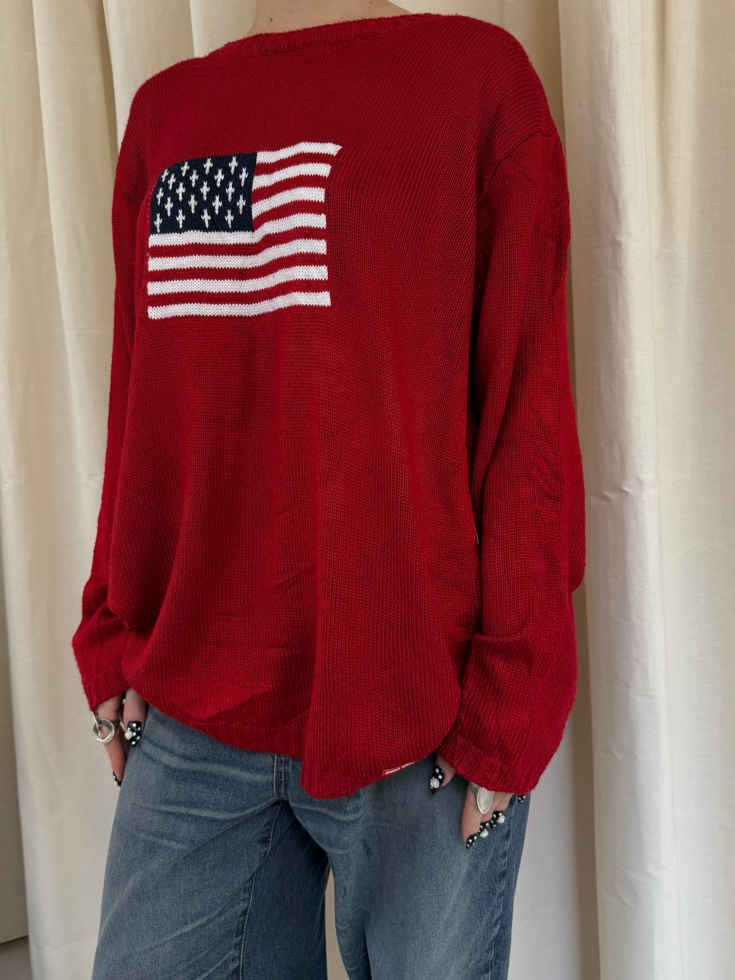 USA Knitted Sweater