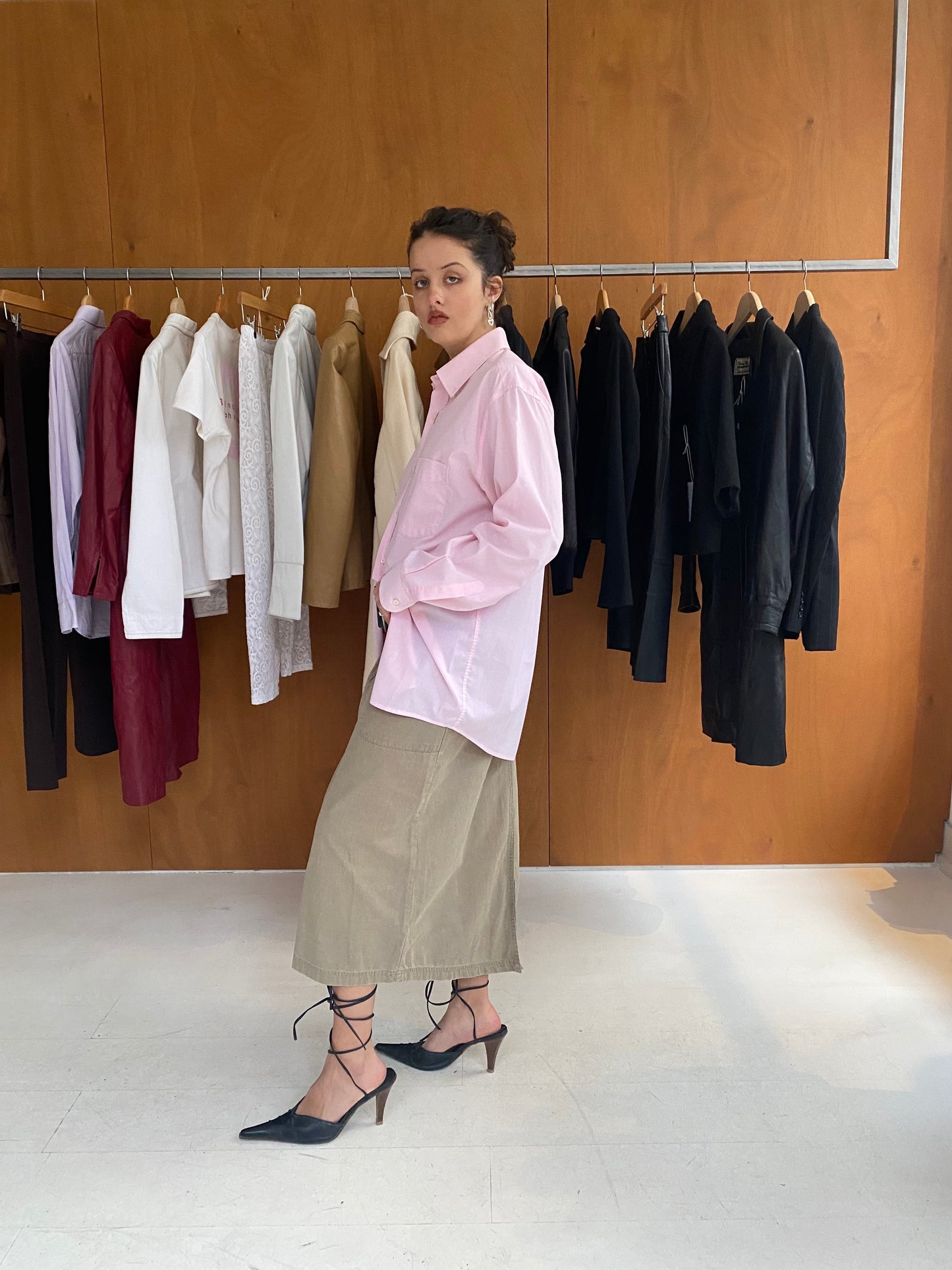 Pink Oversized Shirt