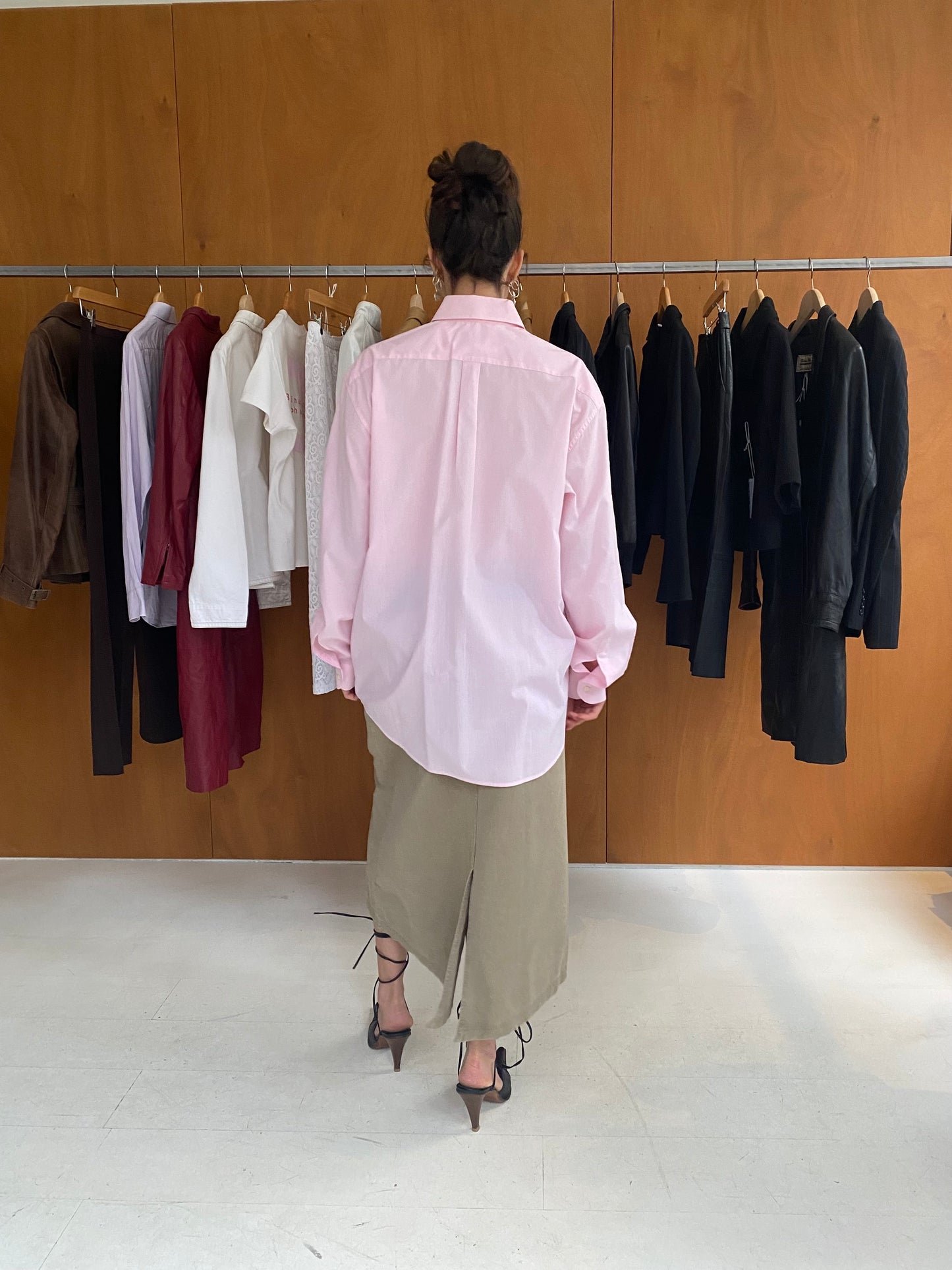 Pink Oversized Shirt