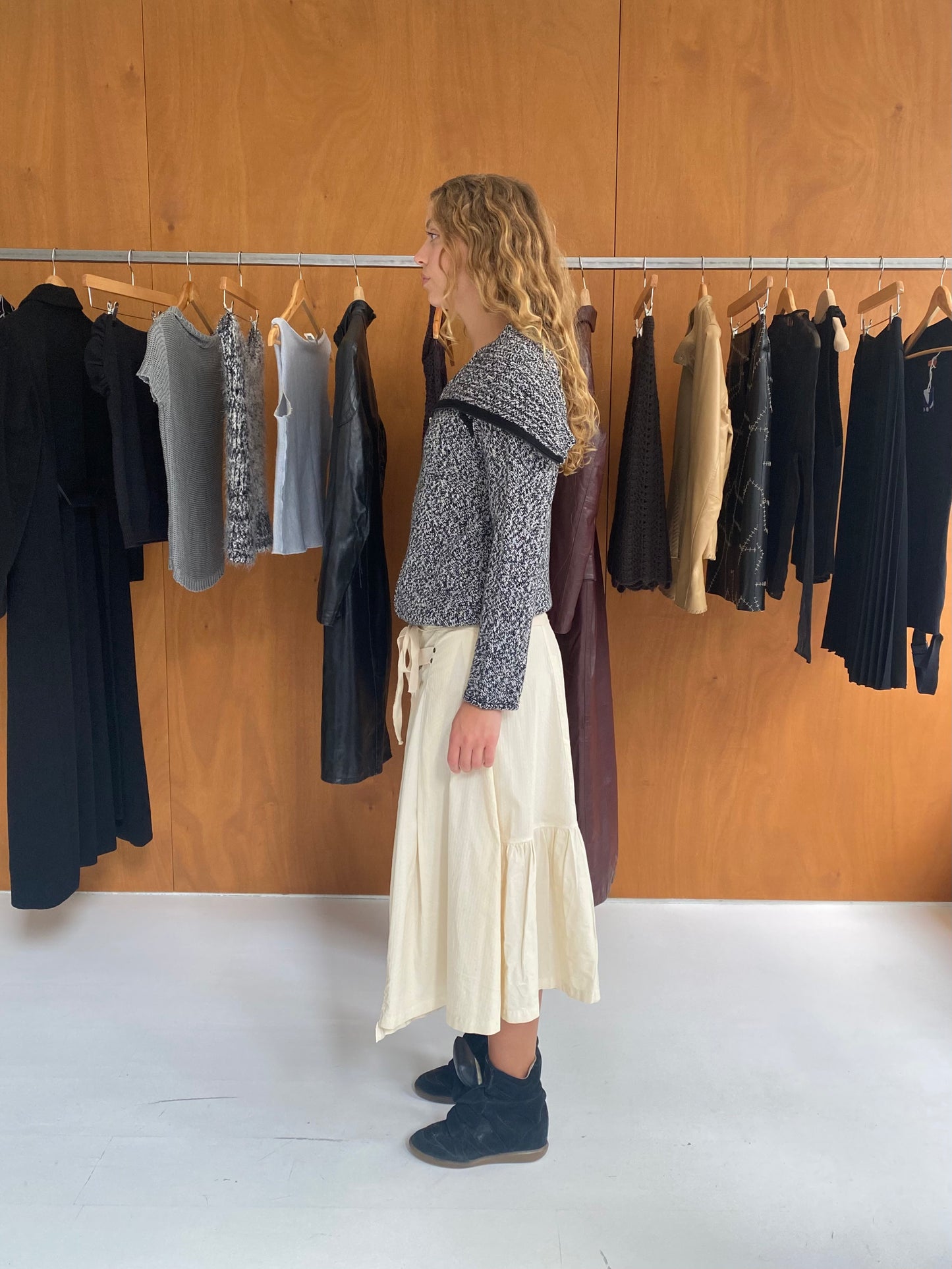 Wool Zip Sweater