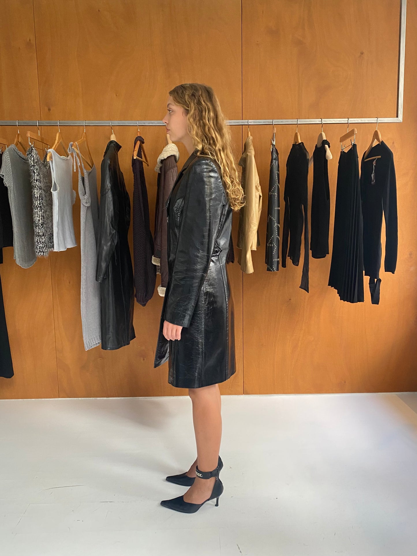 Leather Coat