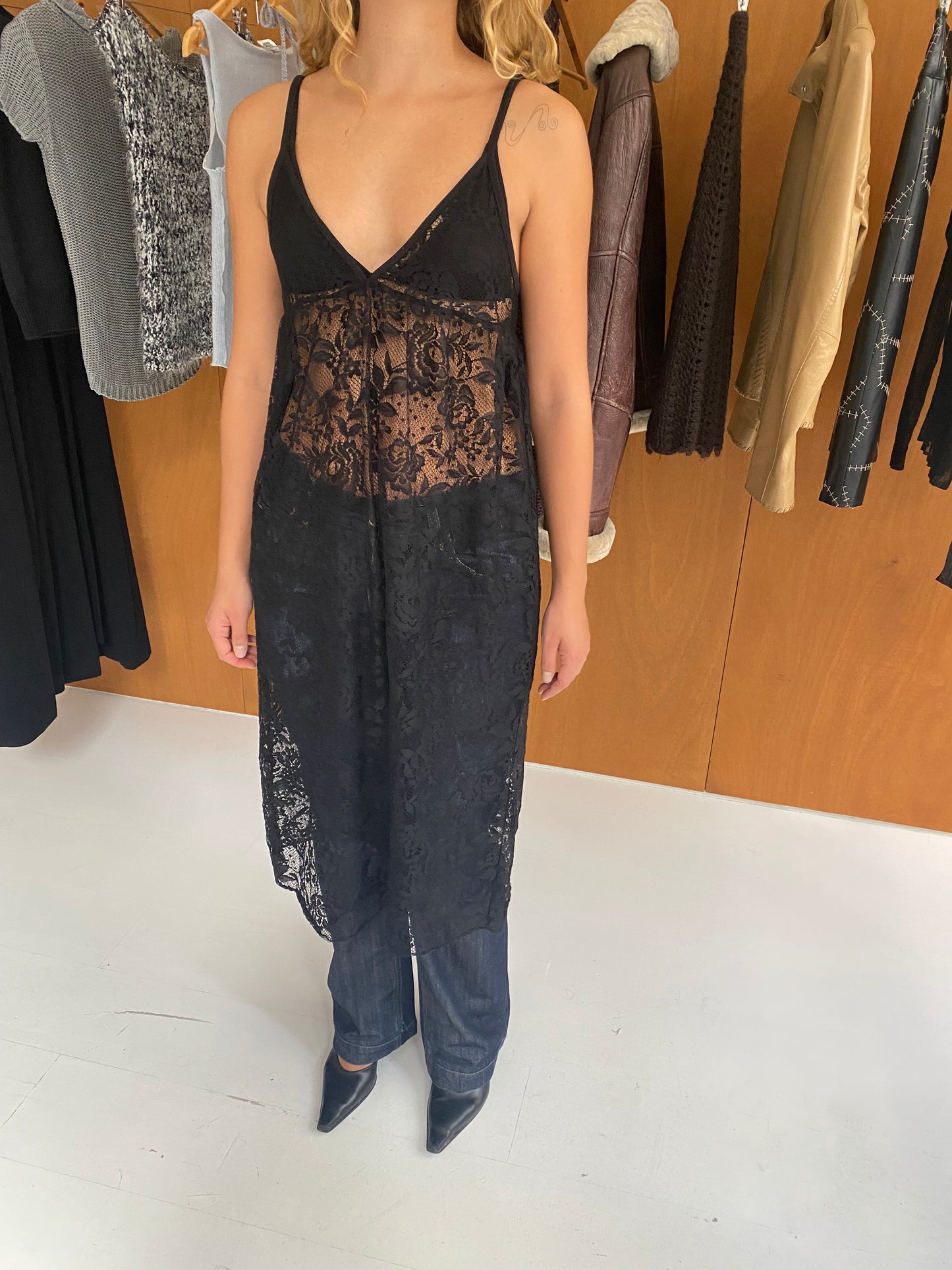 Lace Slip Dress