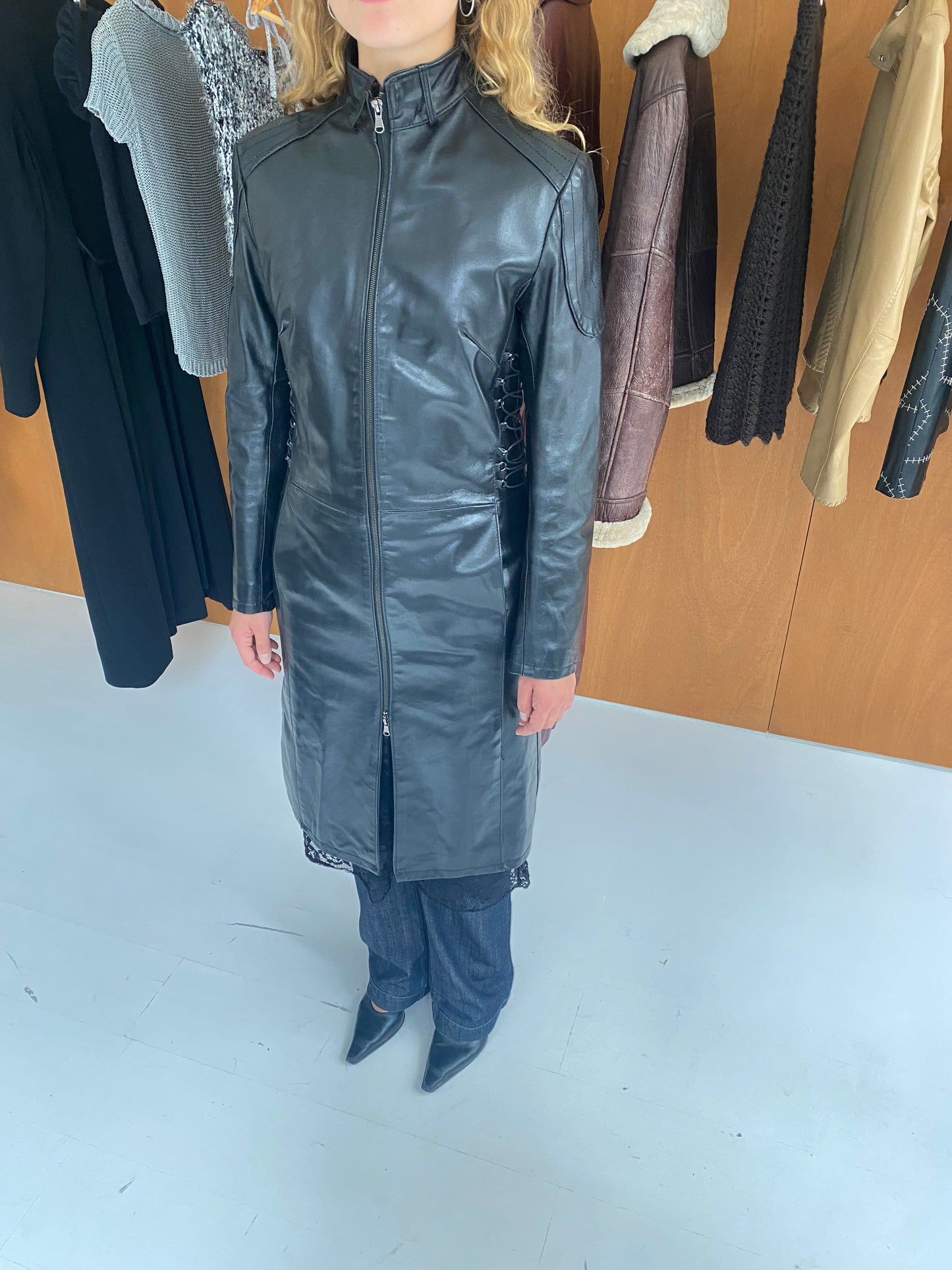 Leather Coat