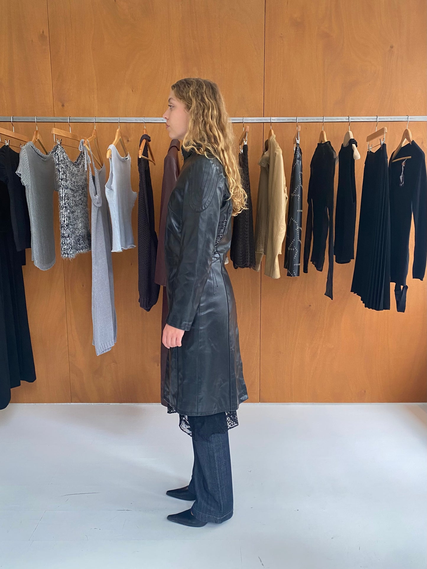 Leather Coat