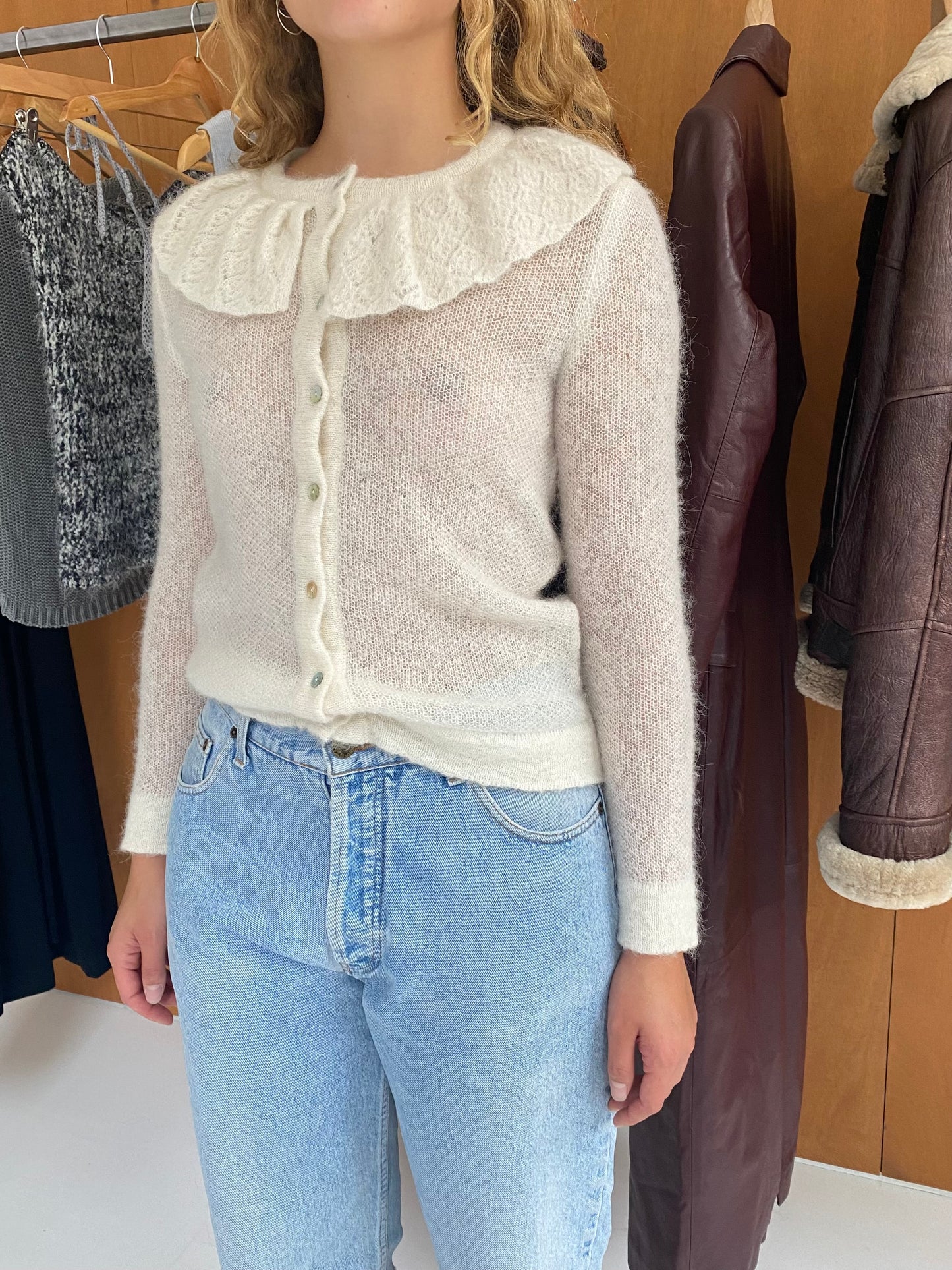 Alpaca Wool Cardigan