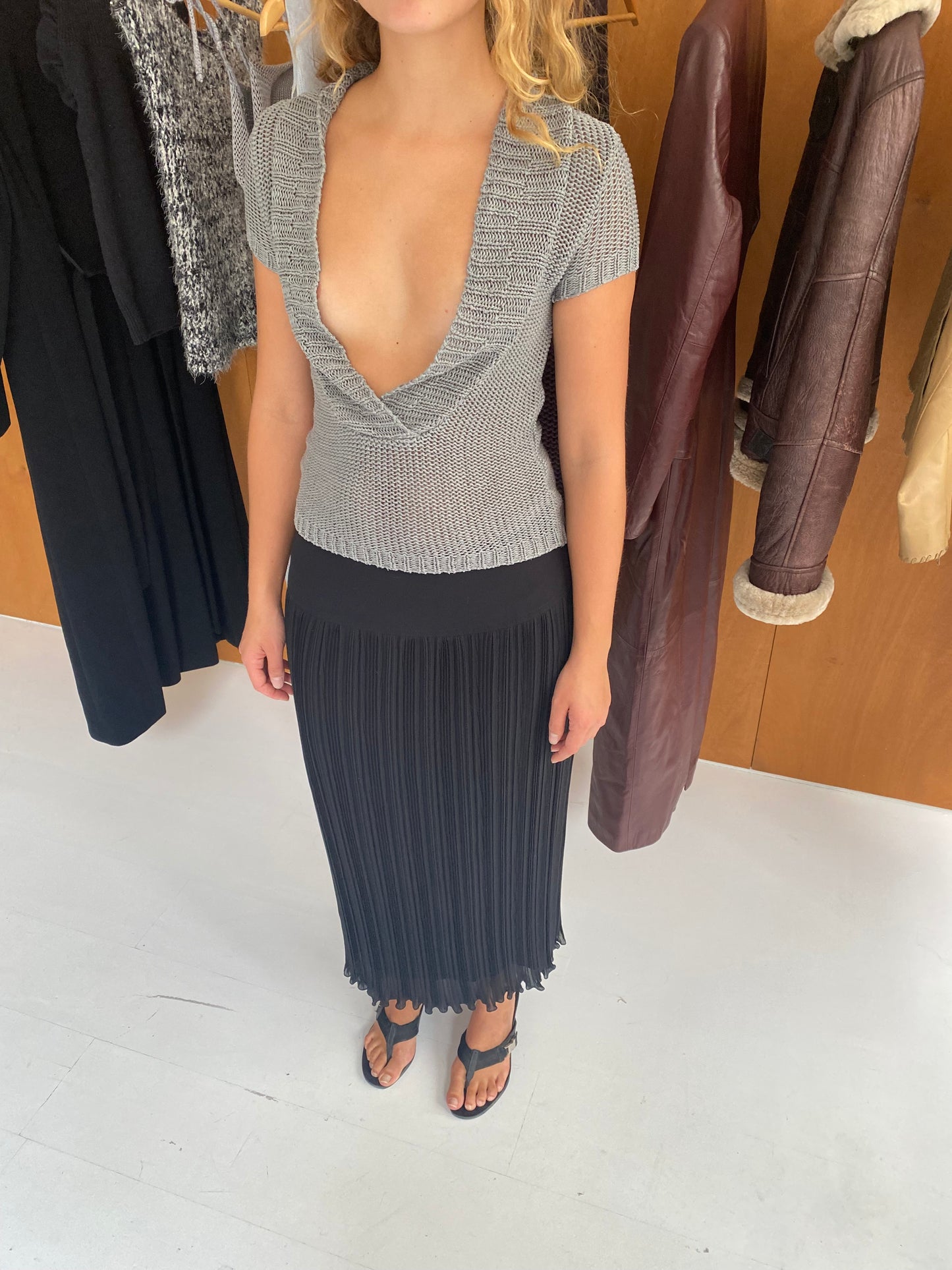 Plisse Skirt