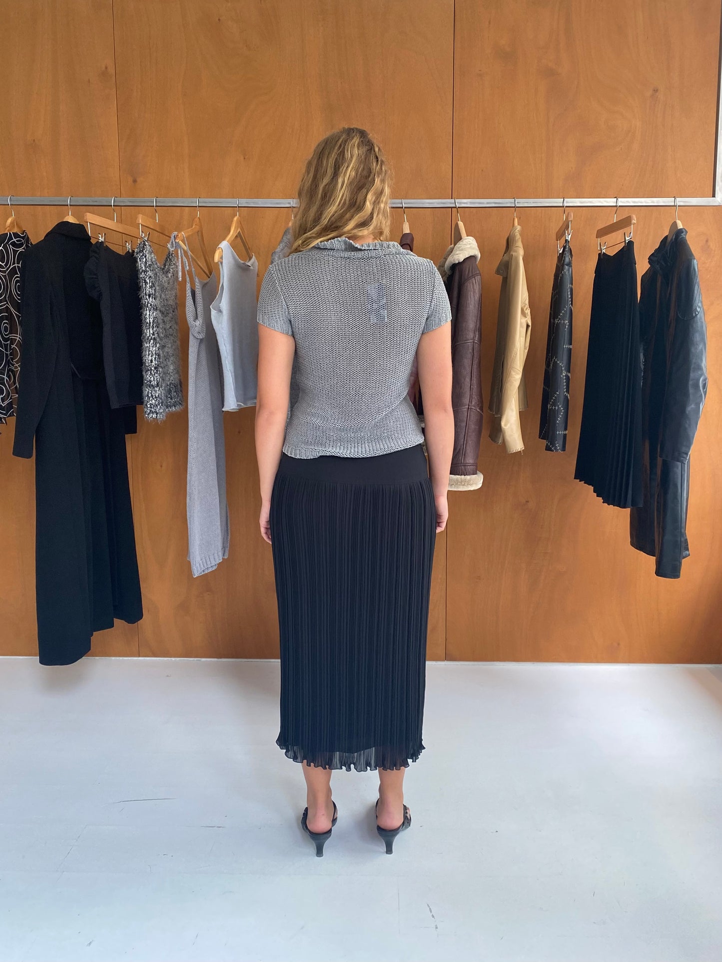 Plisse Skirt