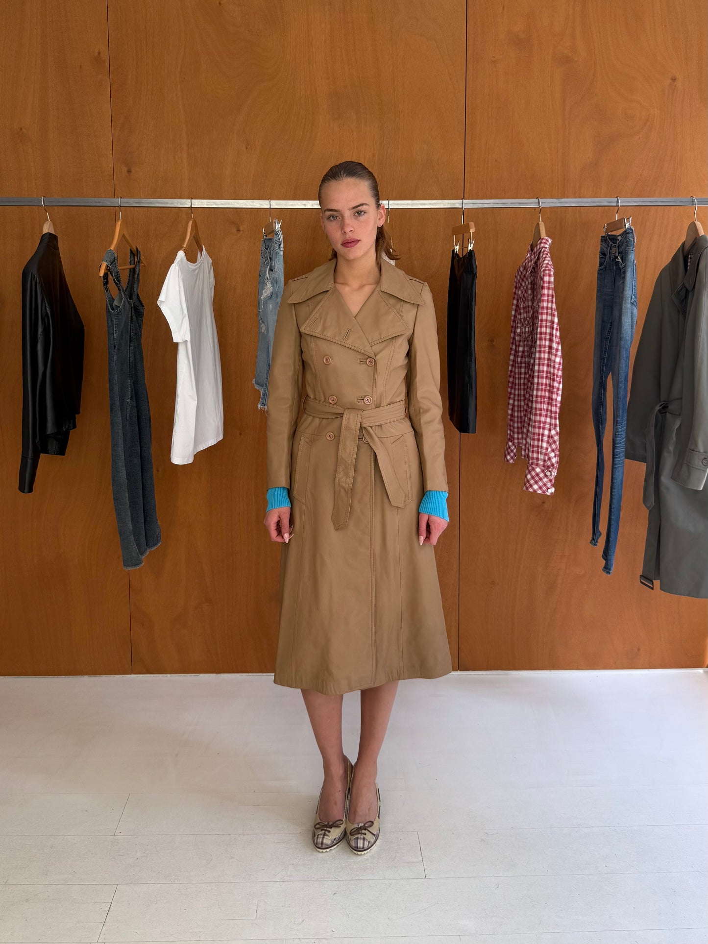 Leather Coat