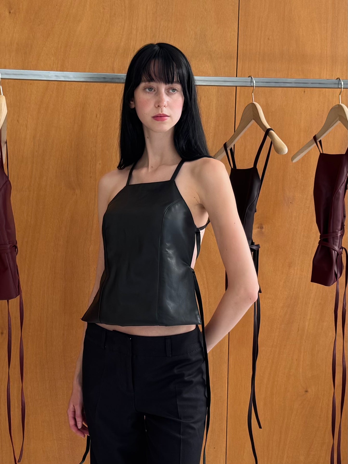 Black Leather Top