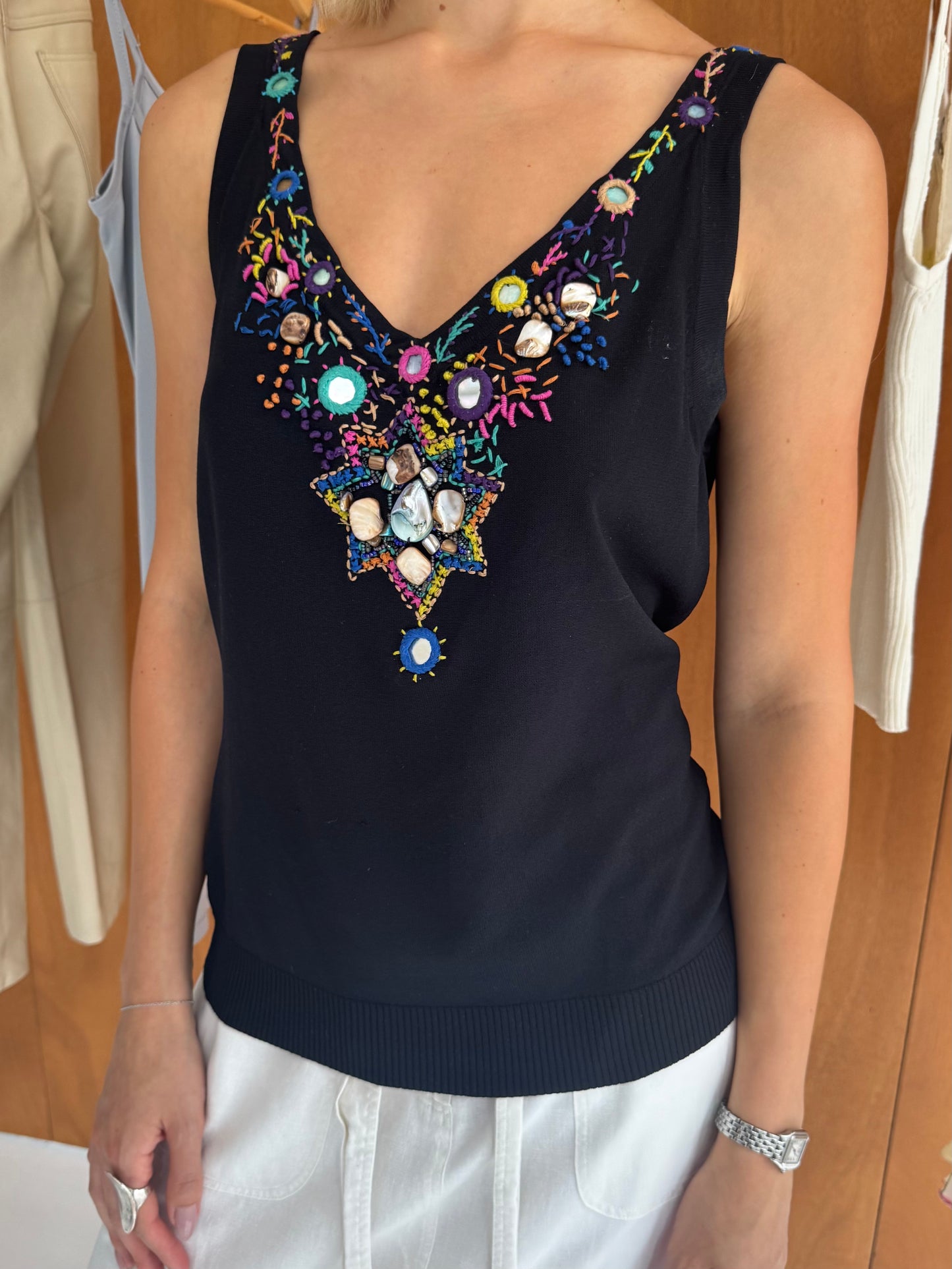 Embroidered Top