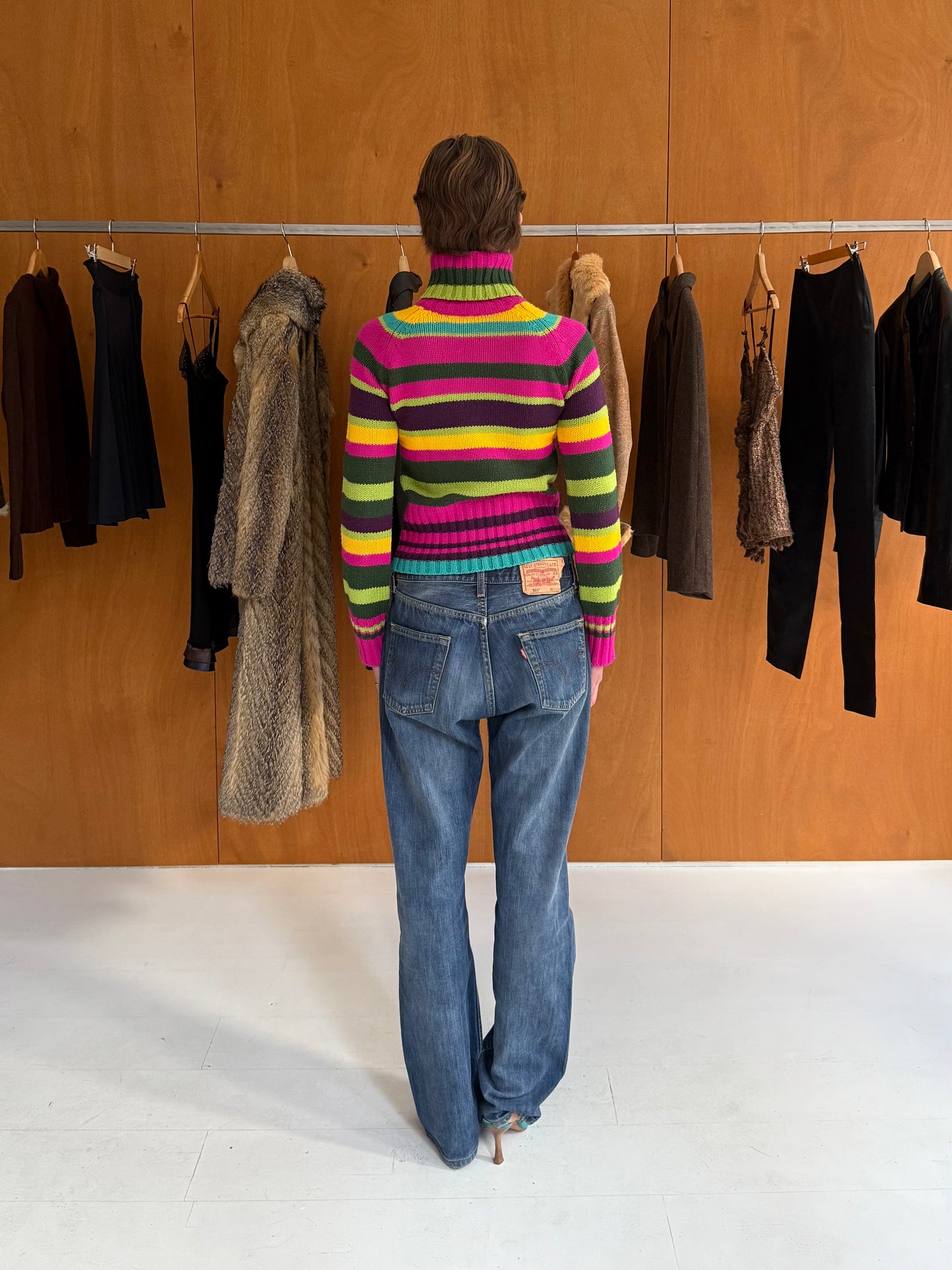 Striped Knit Sweater