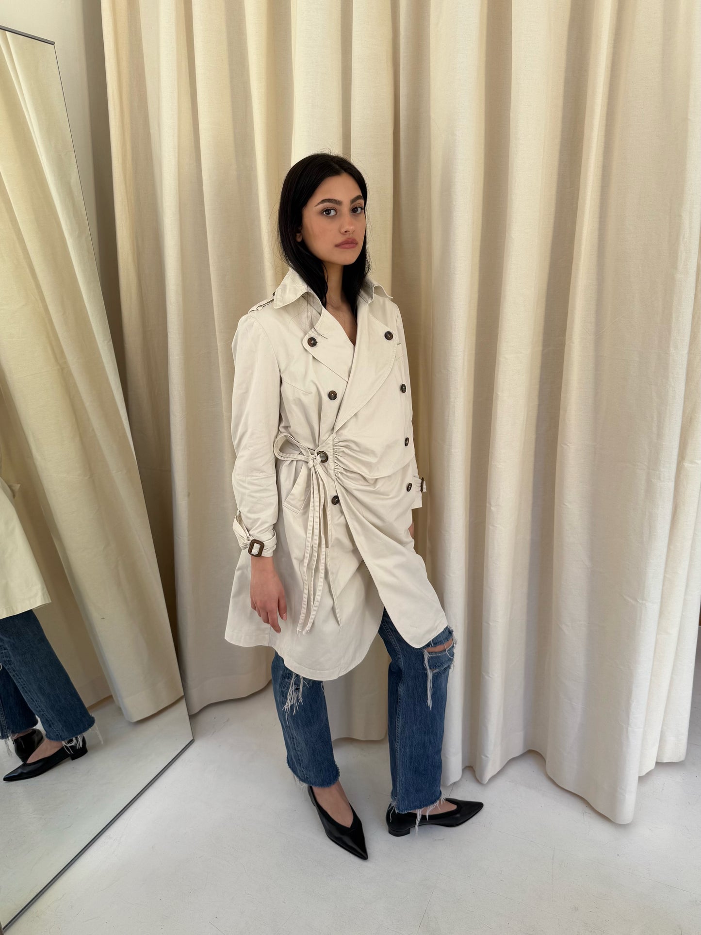 Asymmetrical Trenchcoat