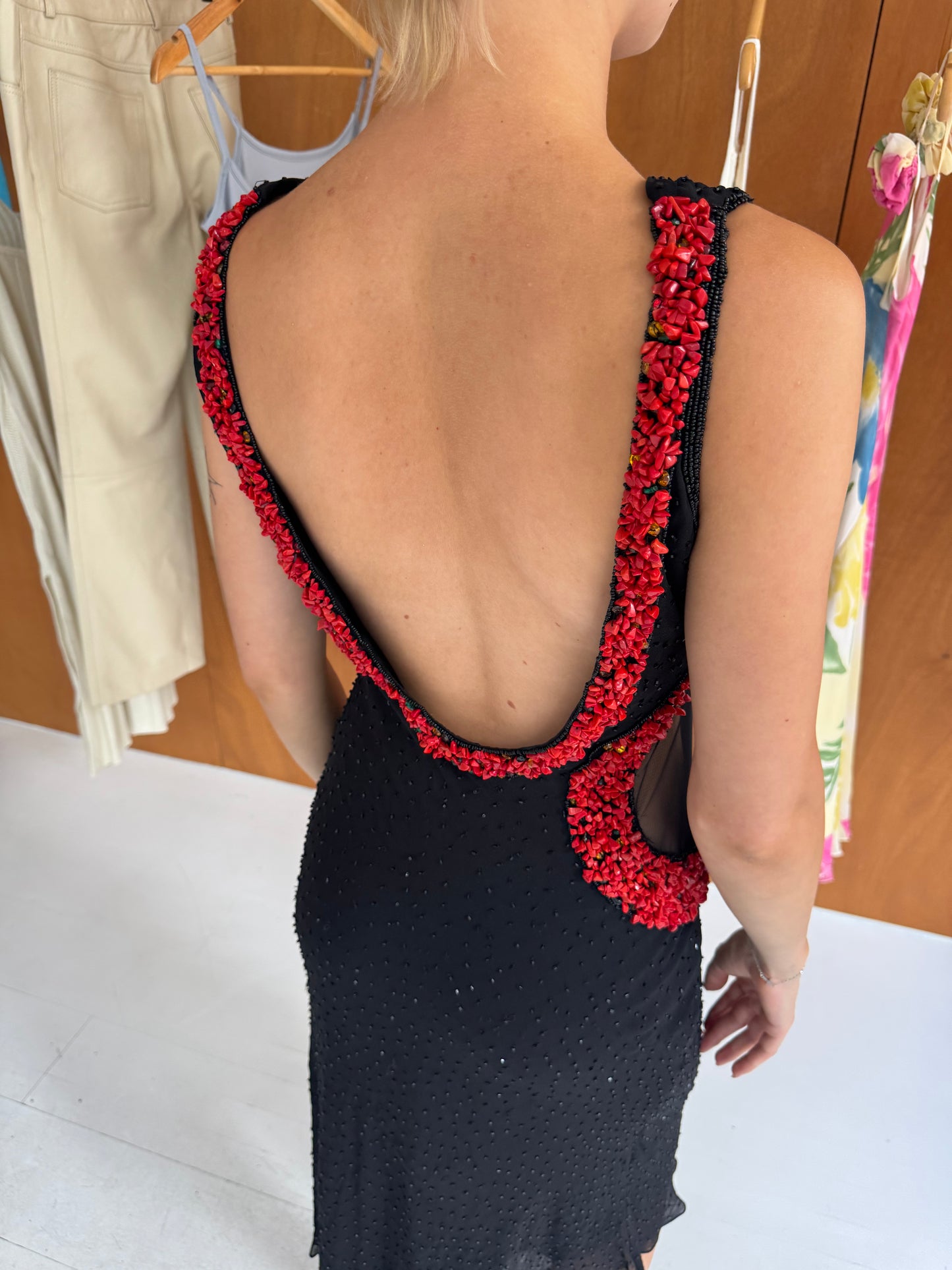 Embellished Midi Dress