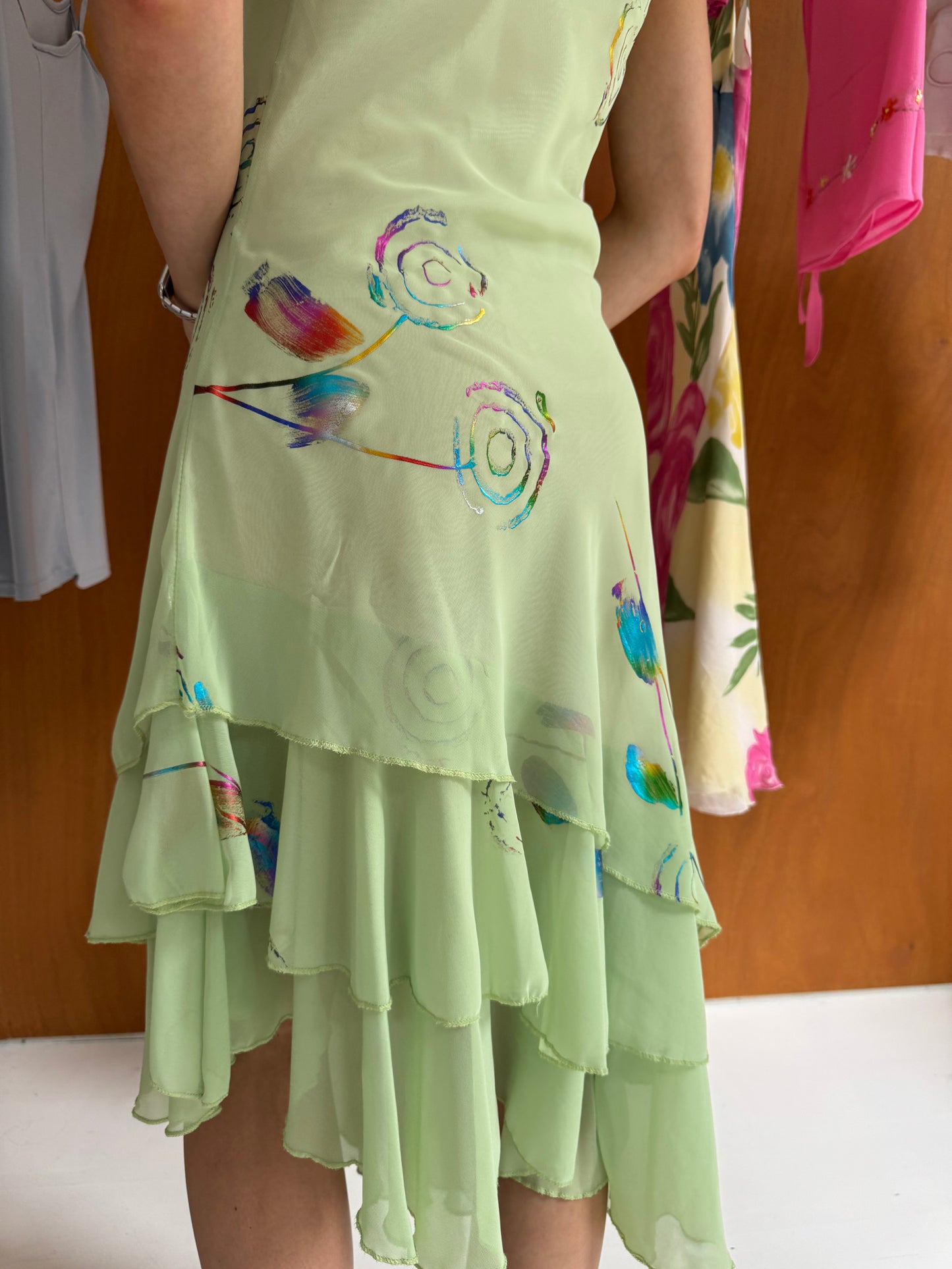 Ruffle Flower Dress