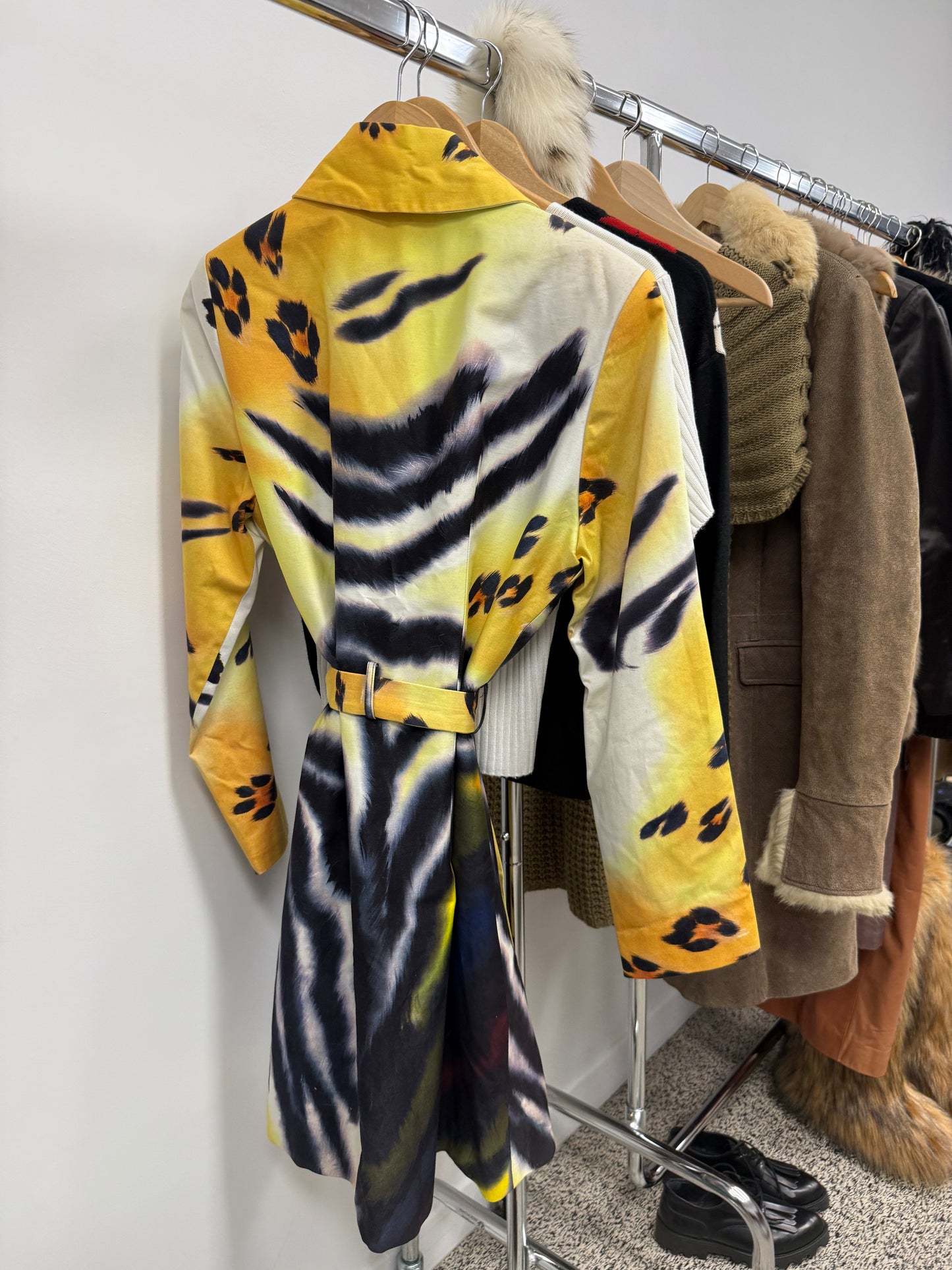 Print Trenchcoat