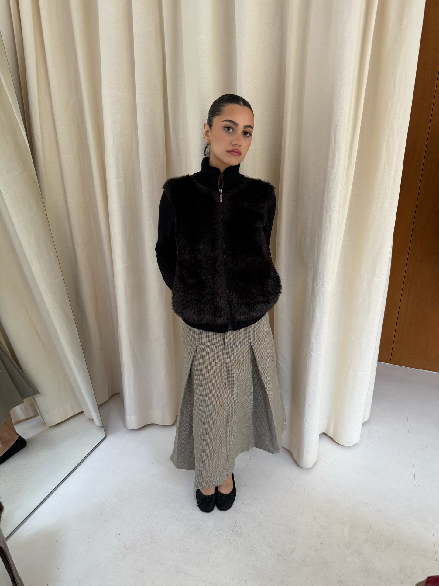 Faux Fur Vest