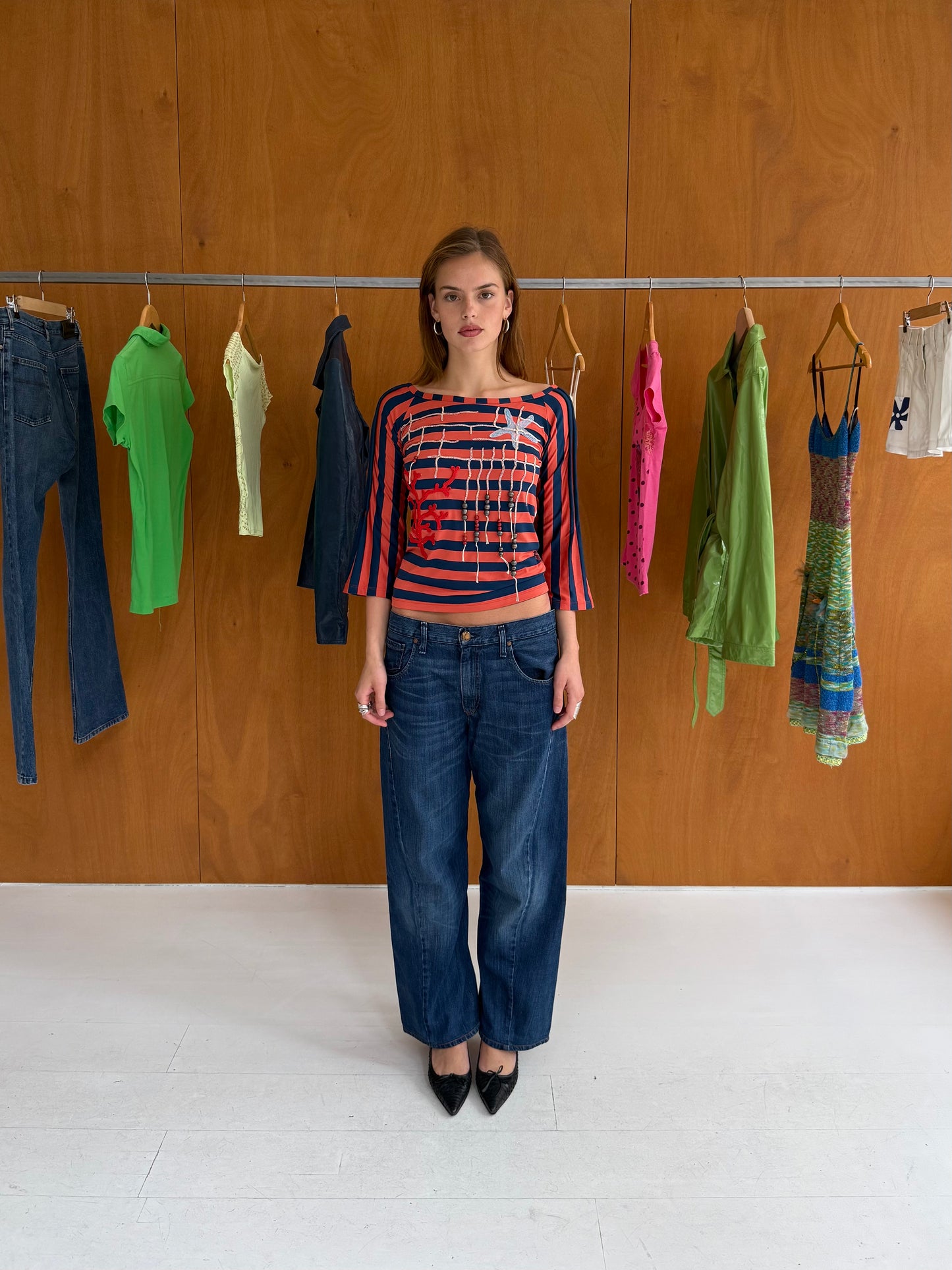 Levi's Buckle Jeans