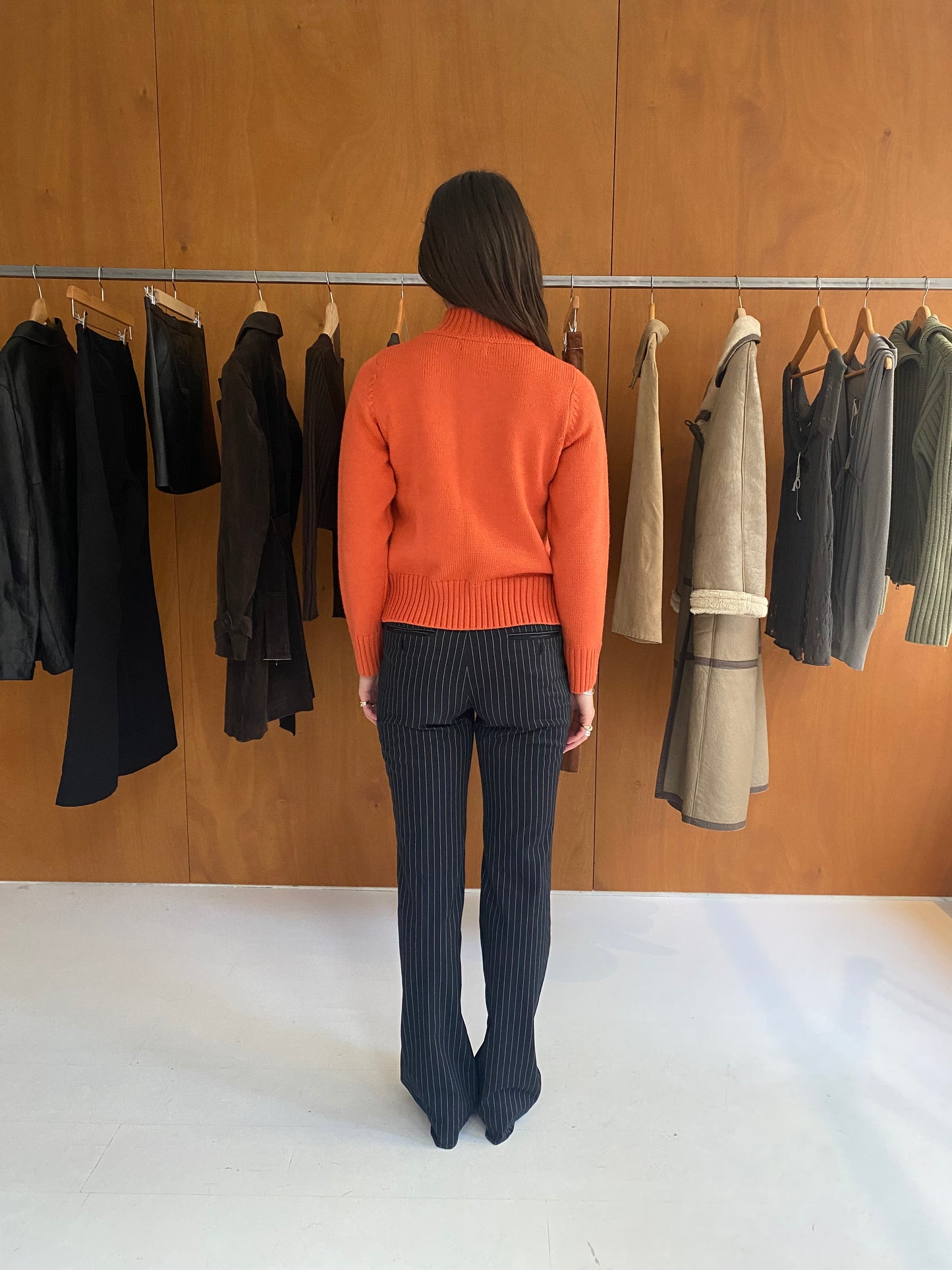 Wool Zip Sweater