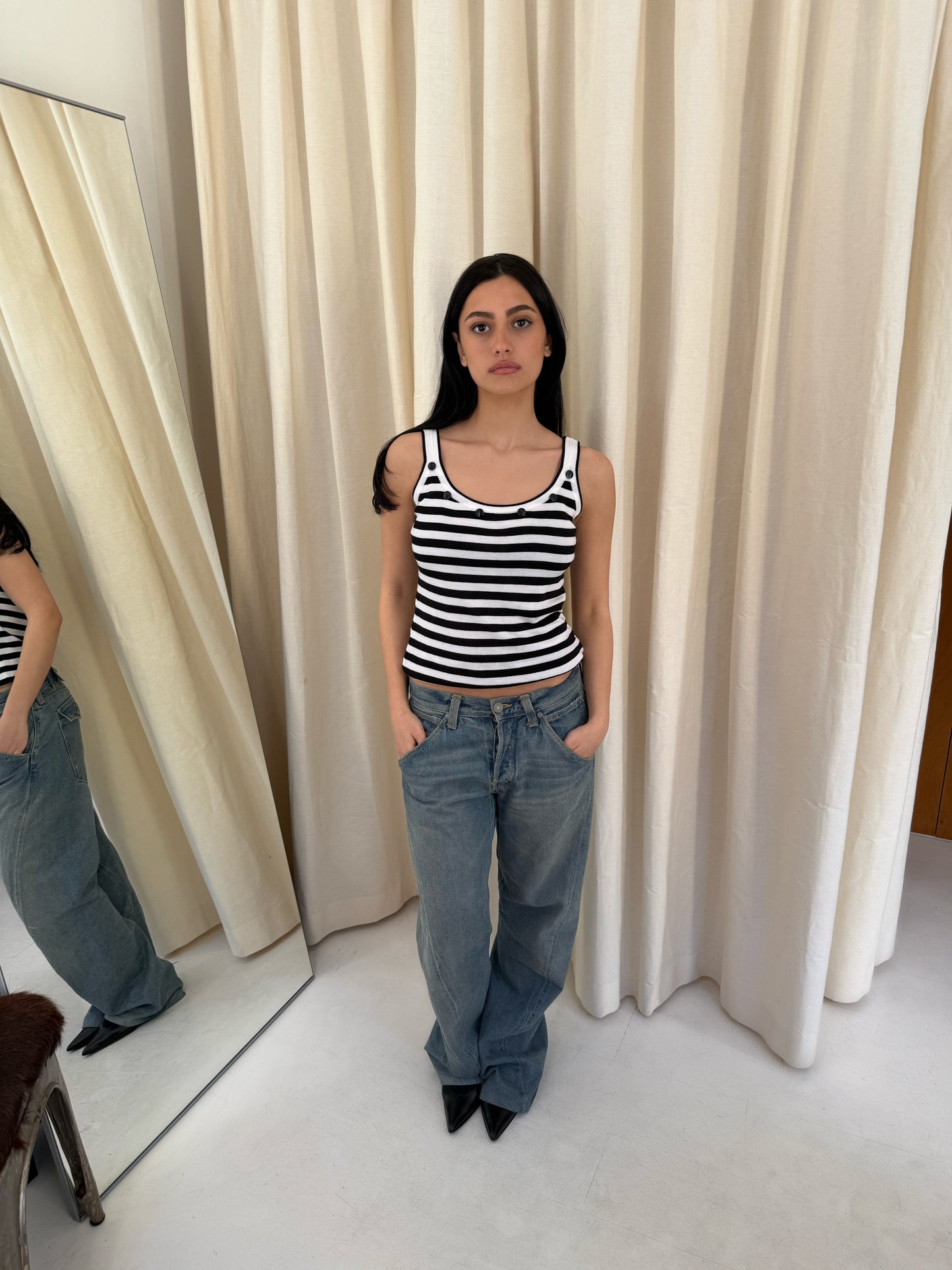 D&G Striped Tanktop