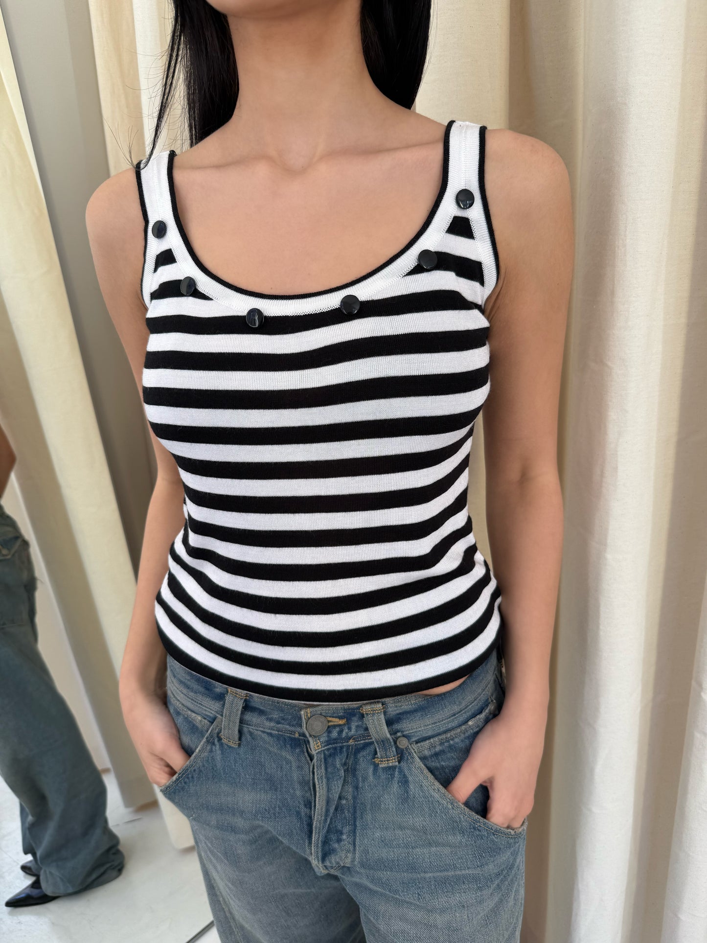 D&G Striped Tanktop