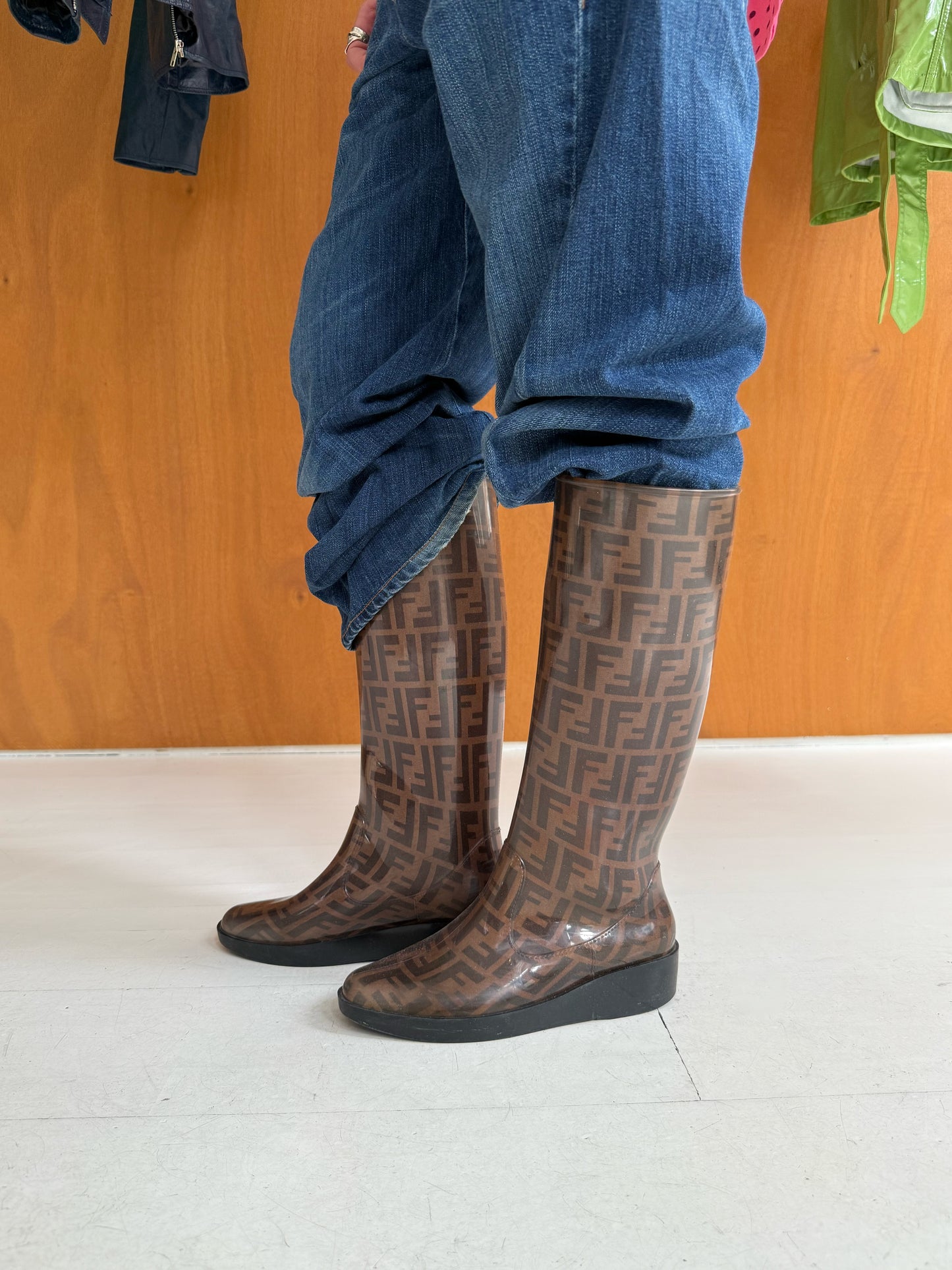 Fendi Rain Boots