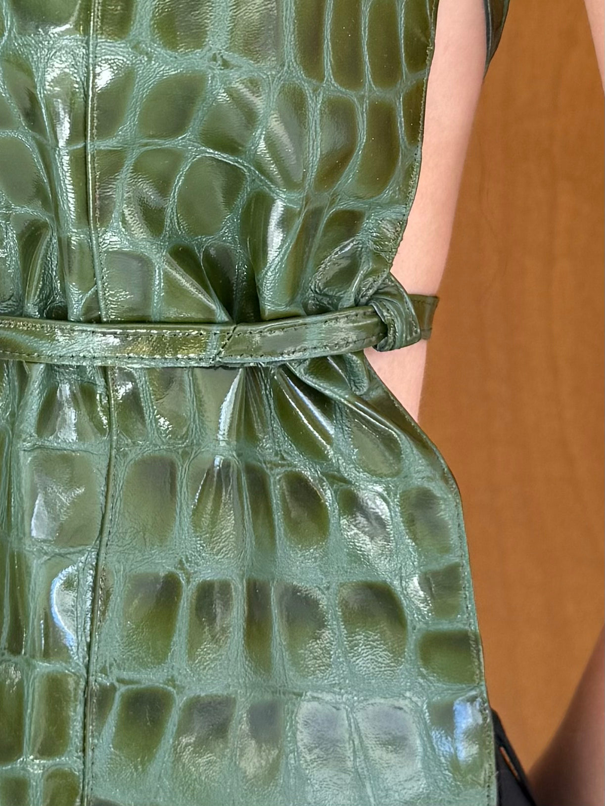 Green Leather Top (Special Edition)