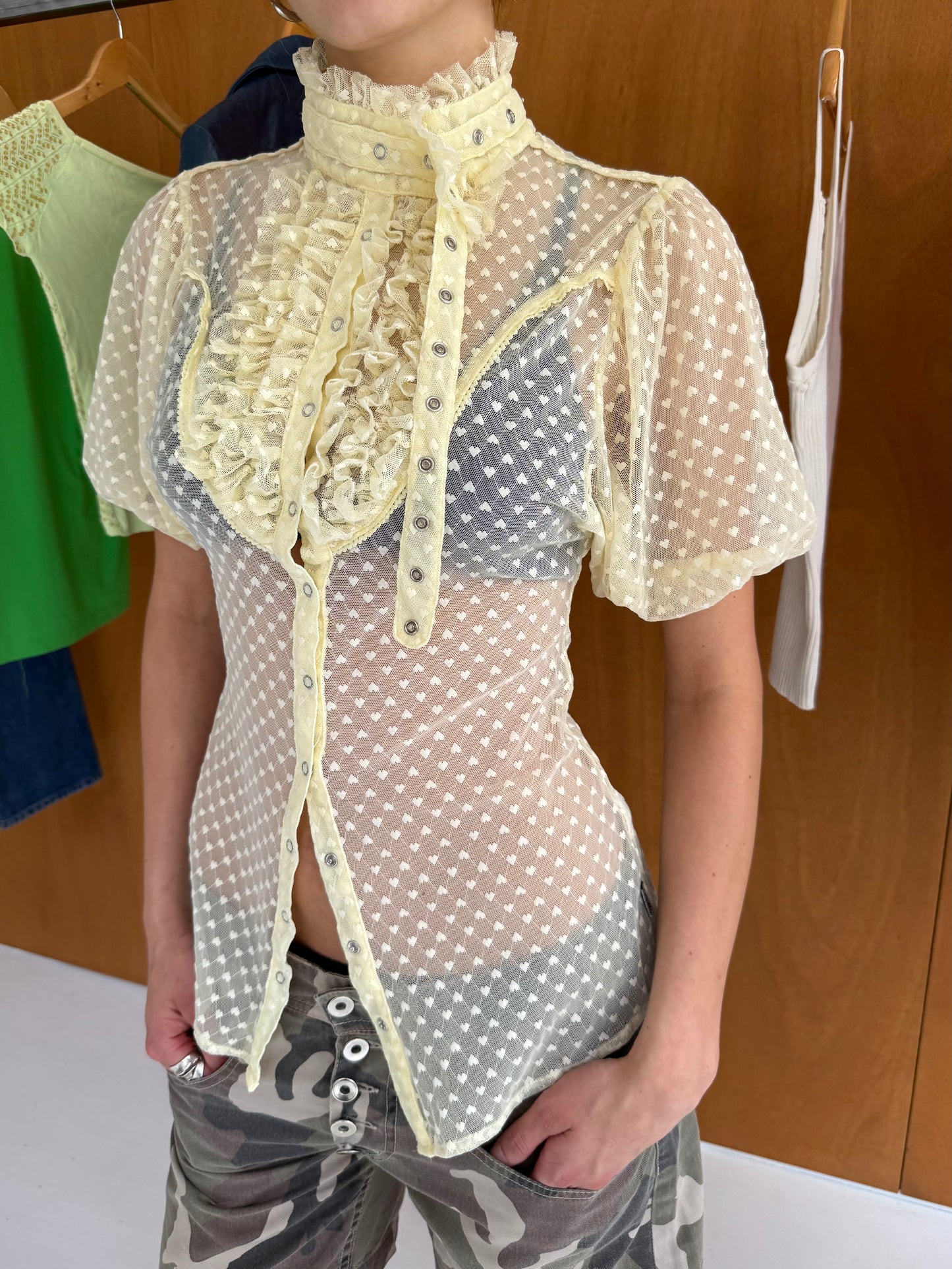 Sheer Heart Blouse